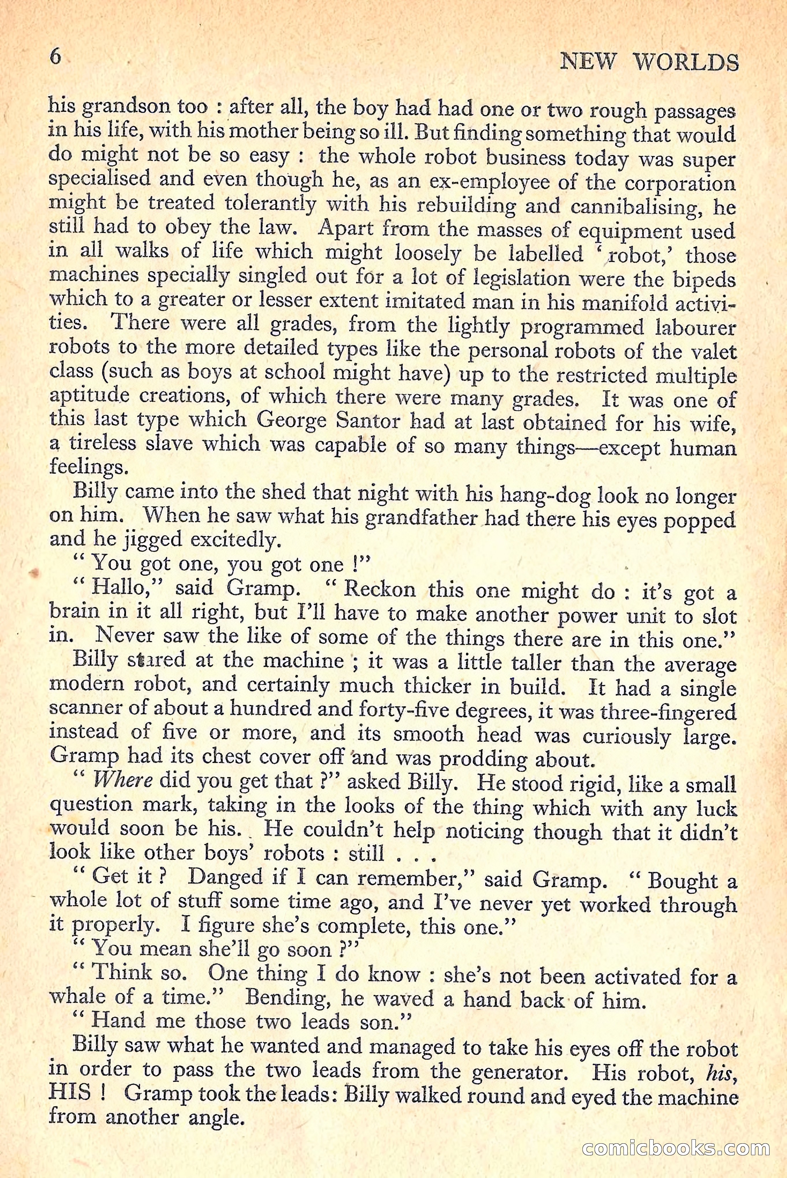 New Worlds Science Fiction No. 53 — page 8 of 132