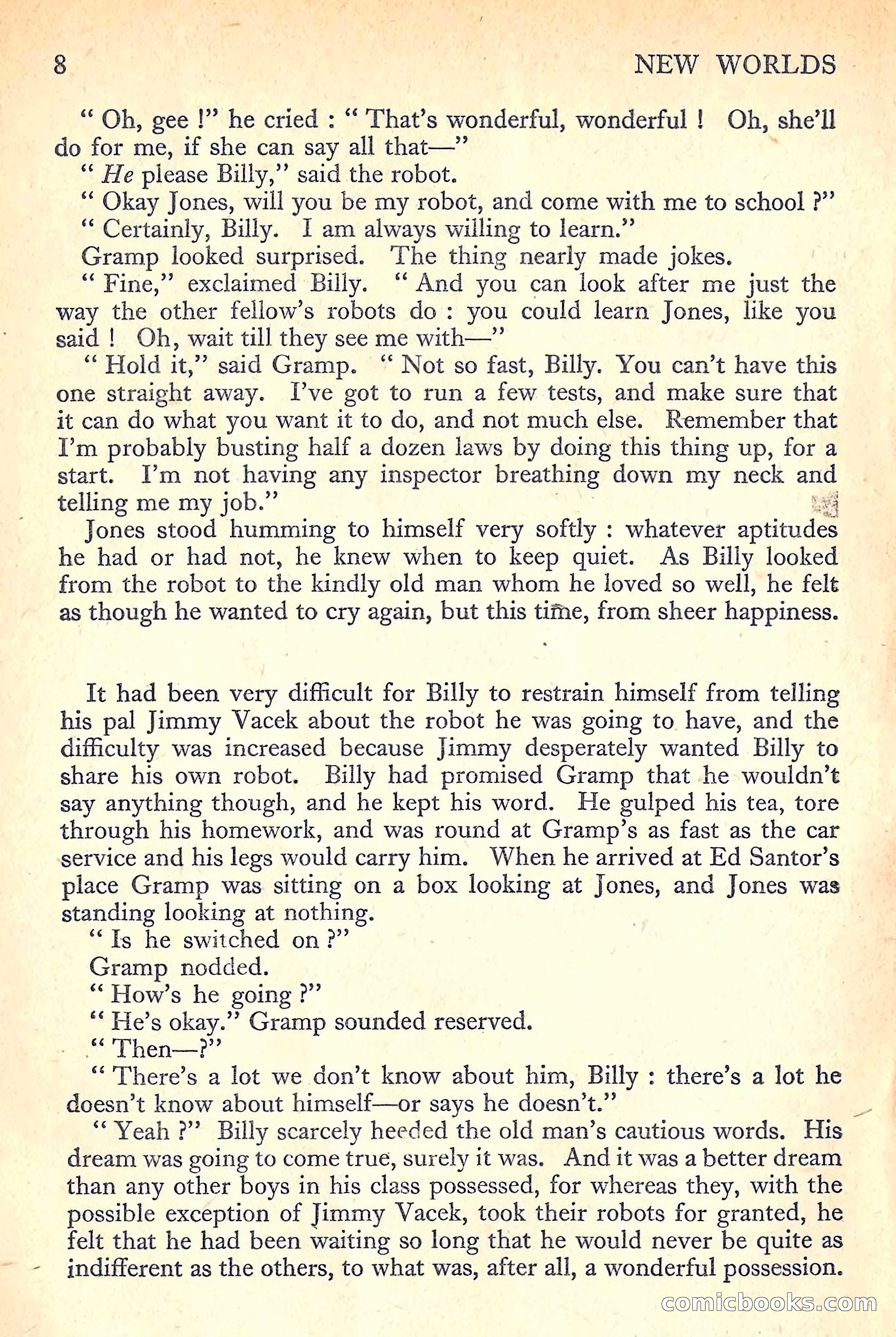 New Worlds Science Fiction No. 53 — page 10 of 132