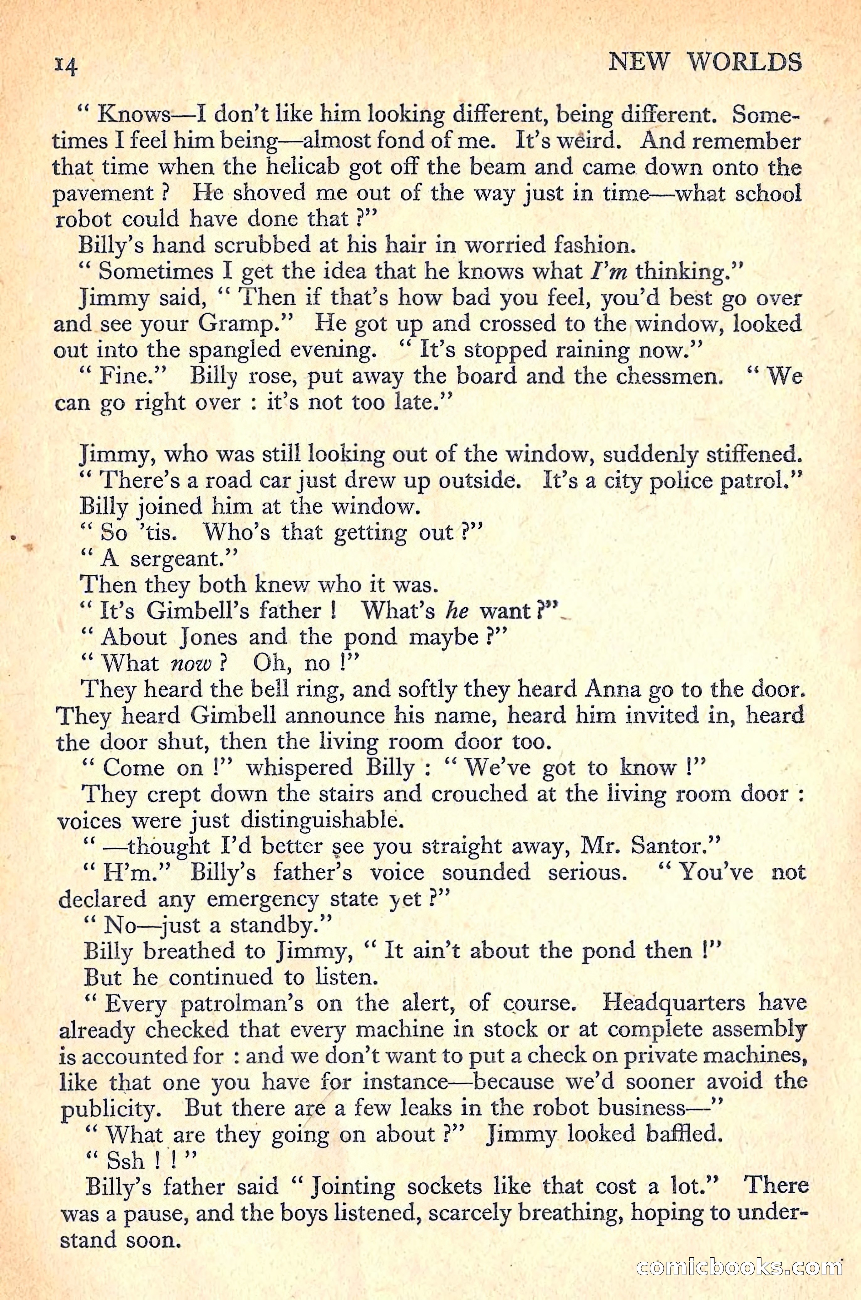 New Worlds Science Fiction No. 53 — page 16 of 132