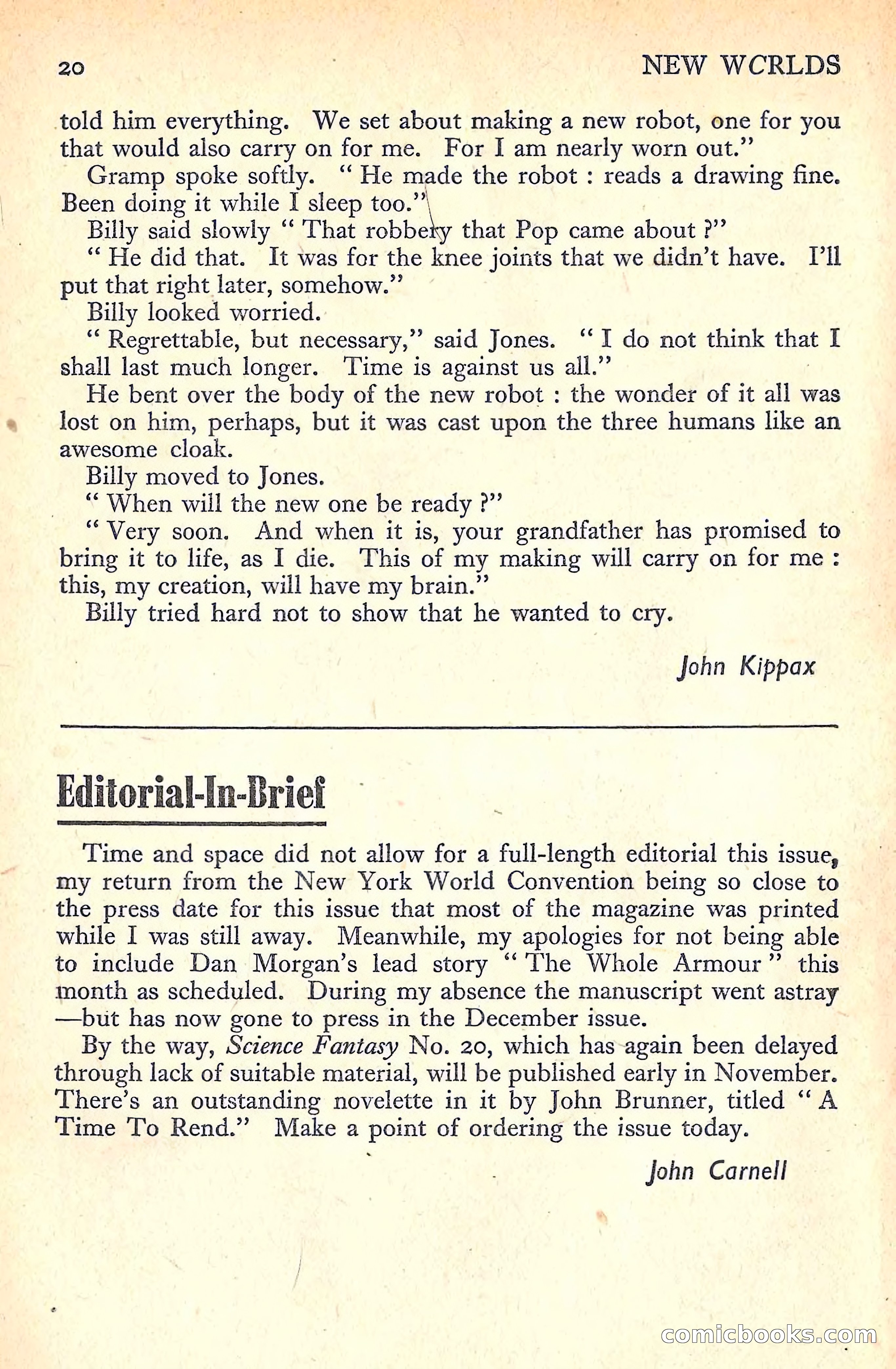 New Worlds Science Fiction No. 53 — page 22 of 132