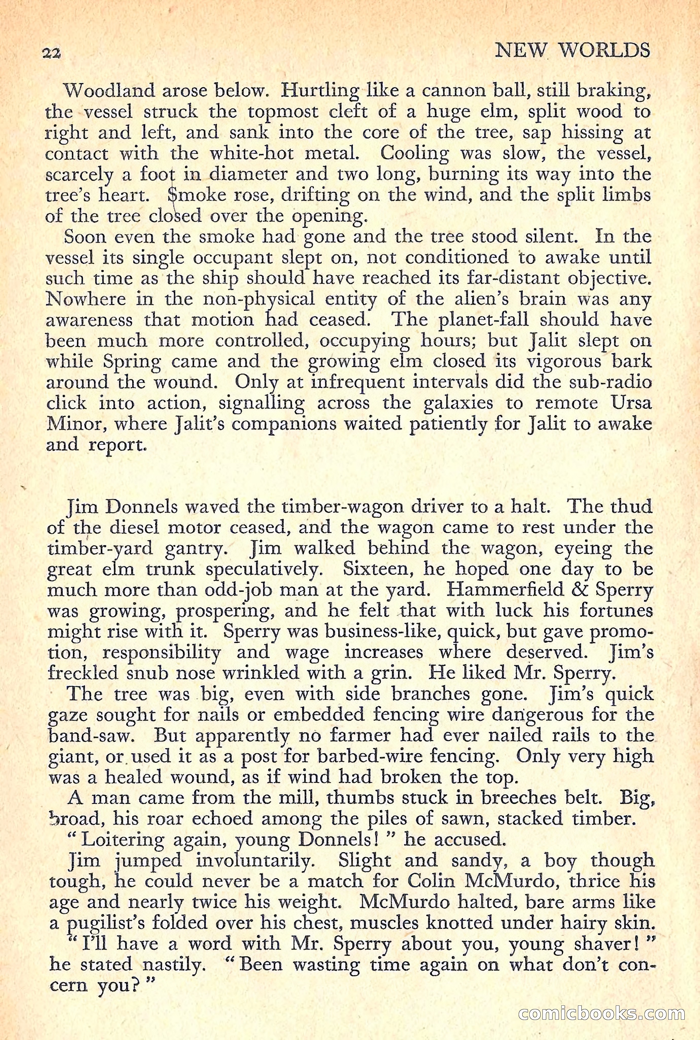 New Worlds Science Fiction No. 53 — page 24 of 132
