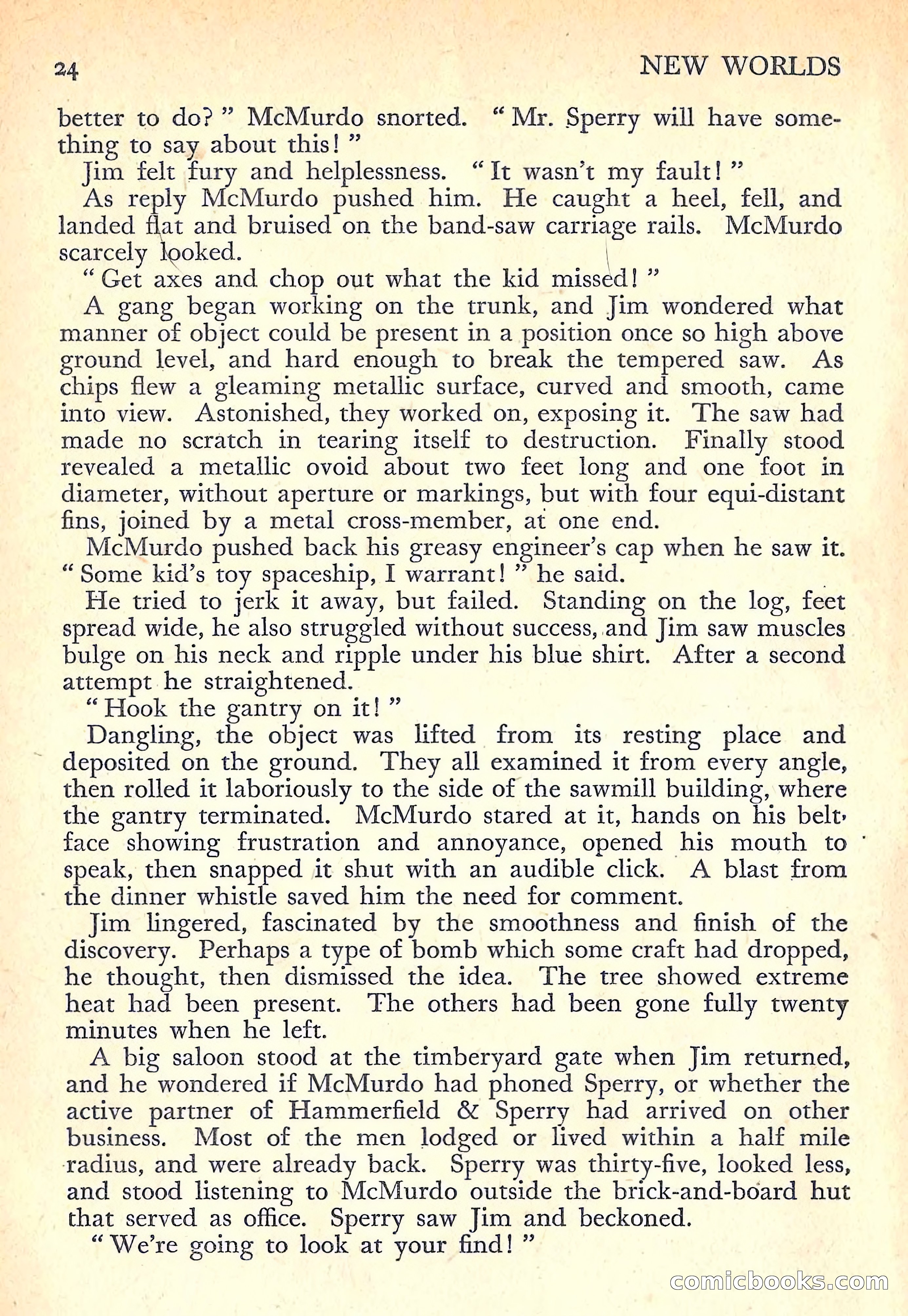 New Worlds Science Fiction No. 53 — page 26 of 132