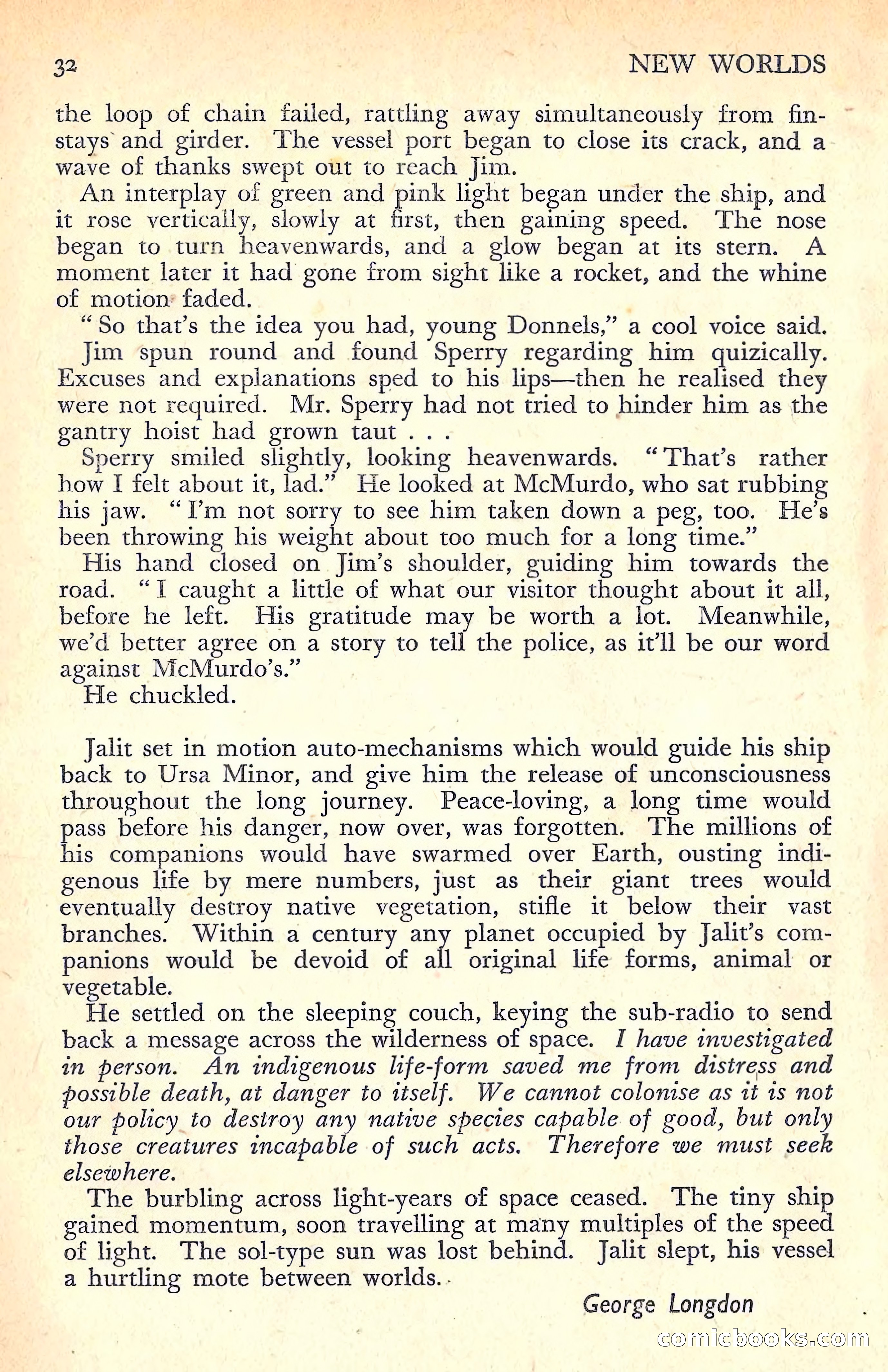 New Worlds Science Fiction No. 53 — page 34 of 132