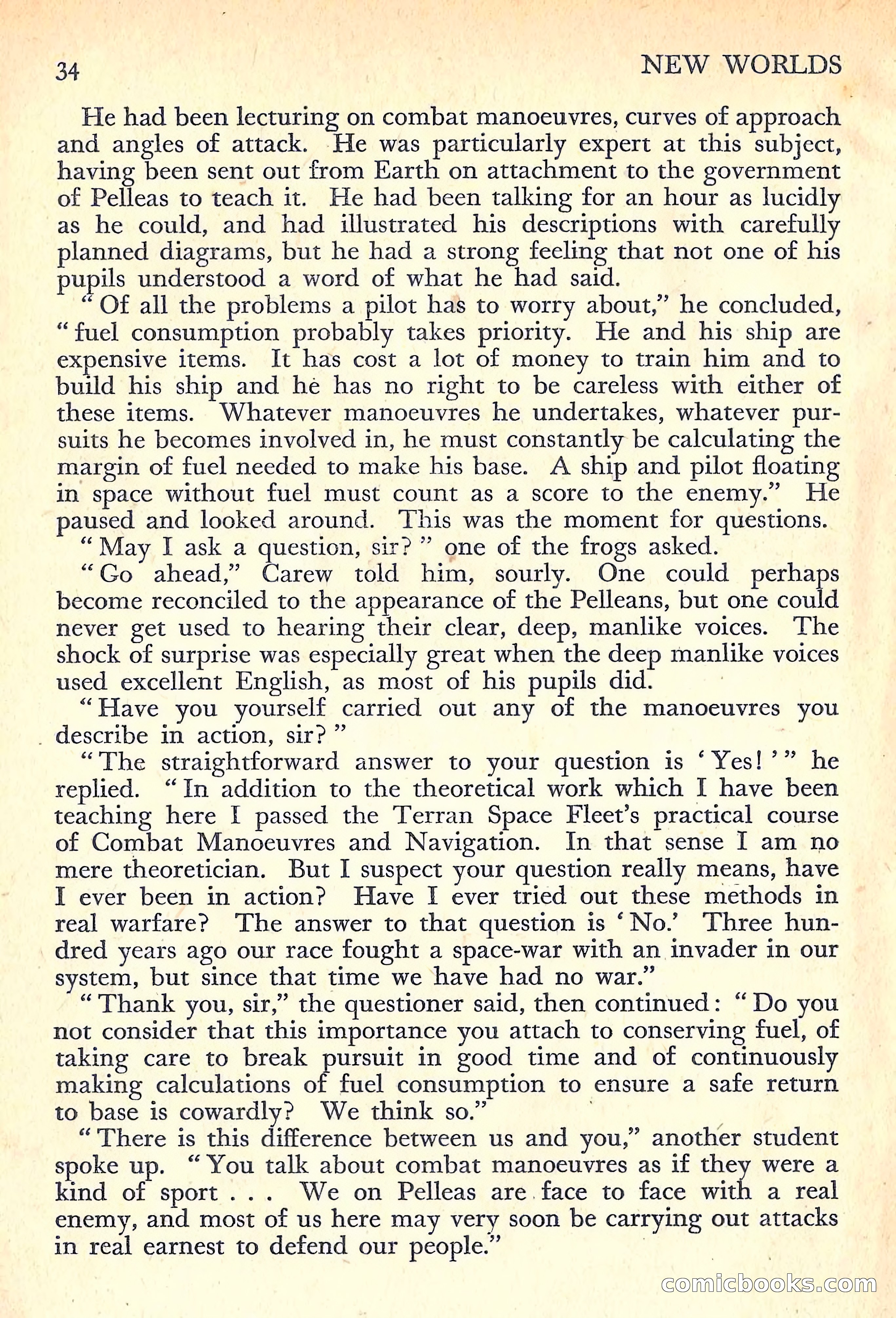 New Worlds Science Fiction No. 53 — page 36 of 132