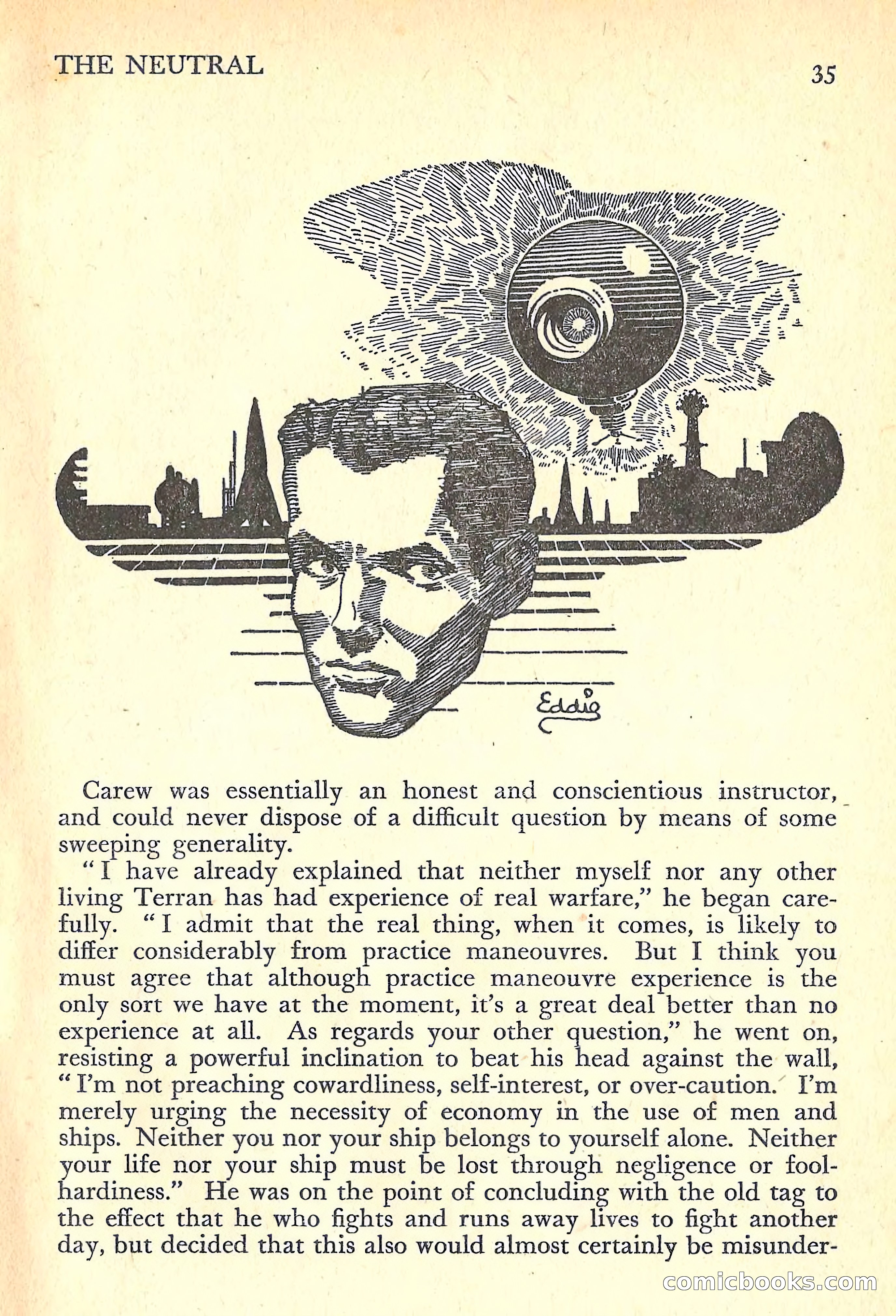 New Worlds Science Fiction No. 53 — page 37 of 132