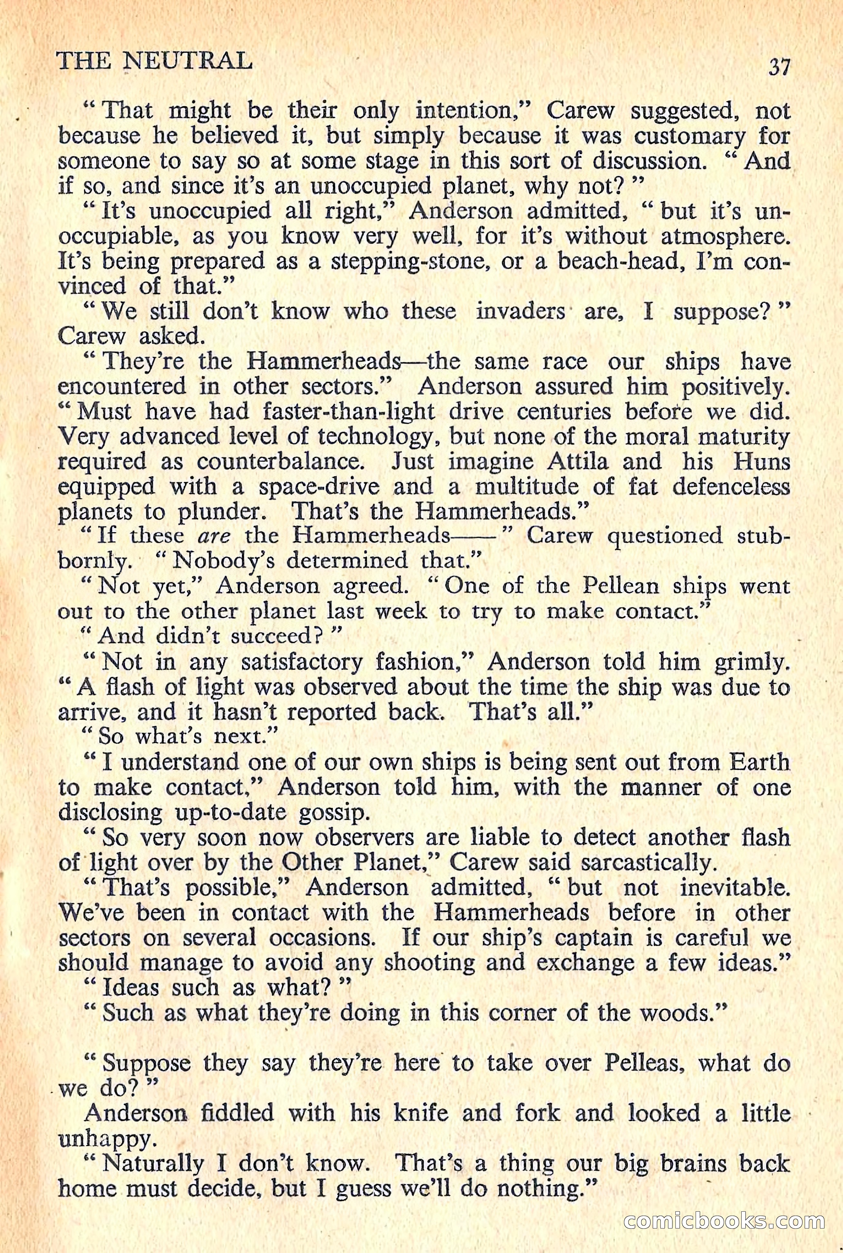 New Worlds Science Fiction No. 53 — page 39 of 132