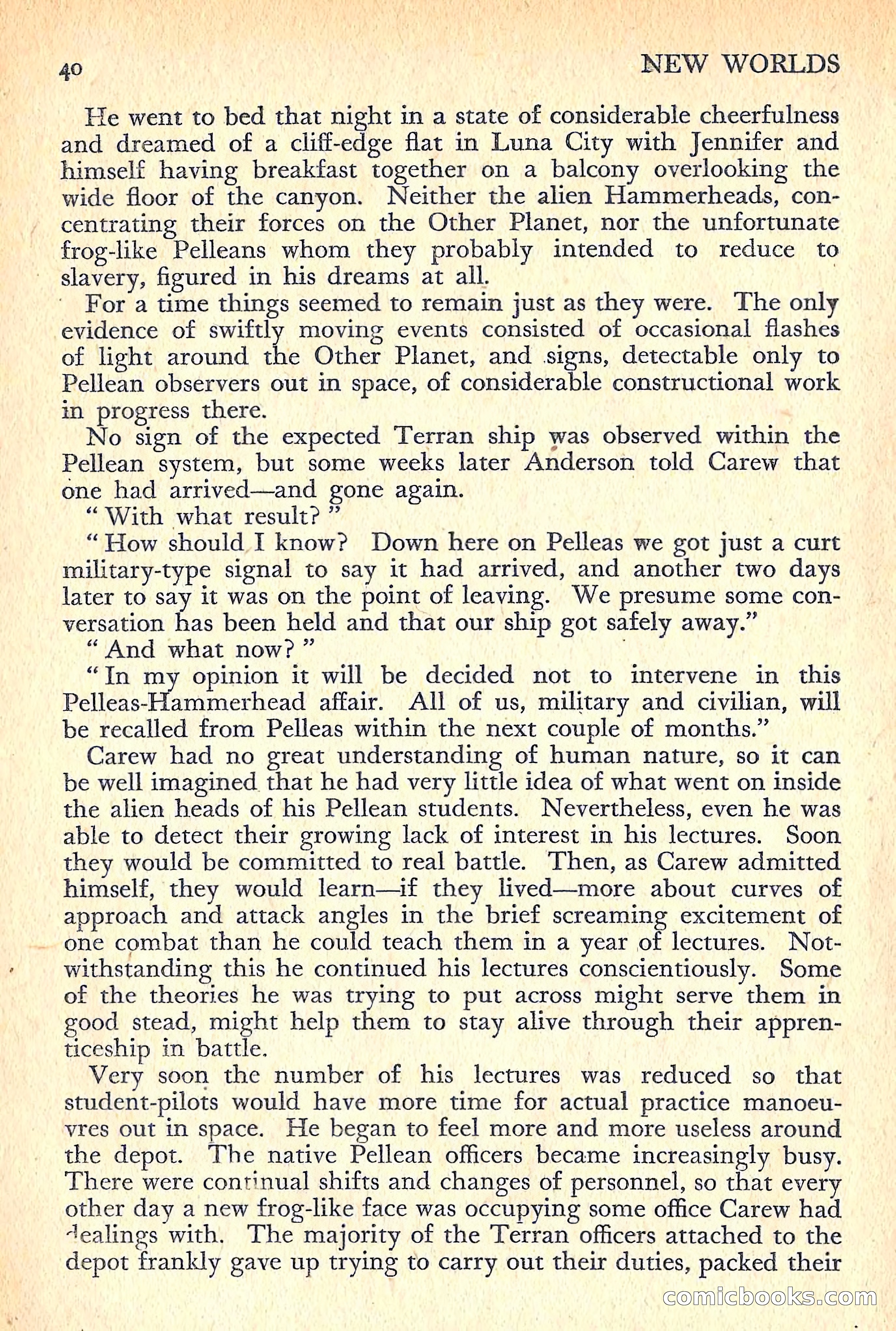 New Worlds Science Fiction No. 53 — page 42 of 132