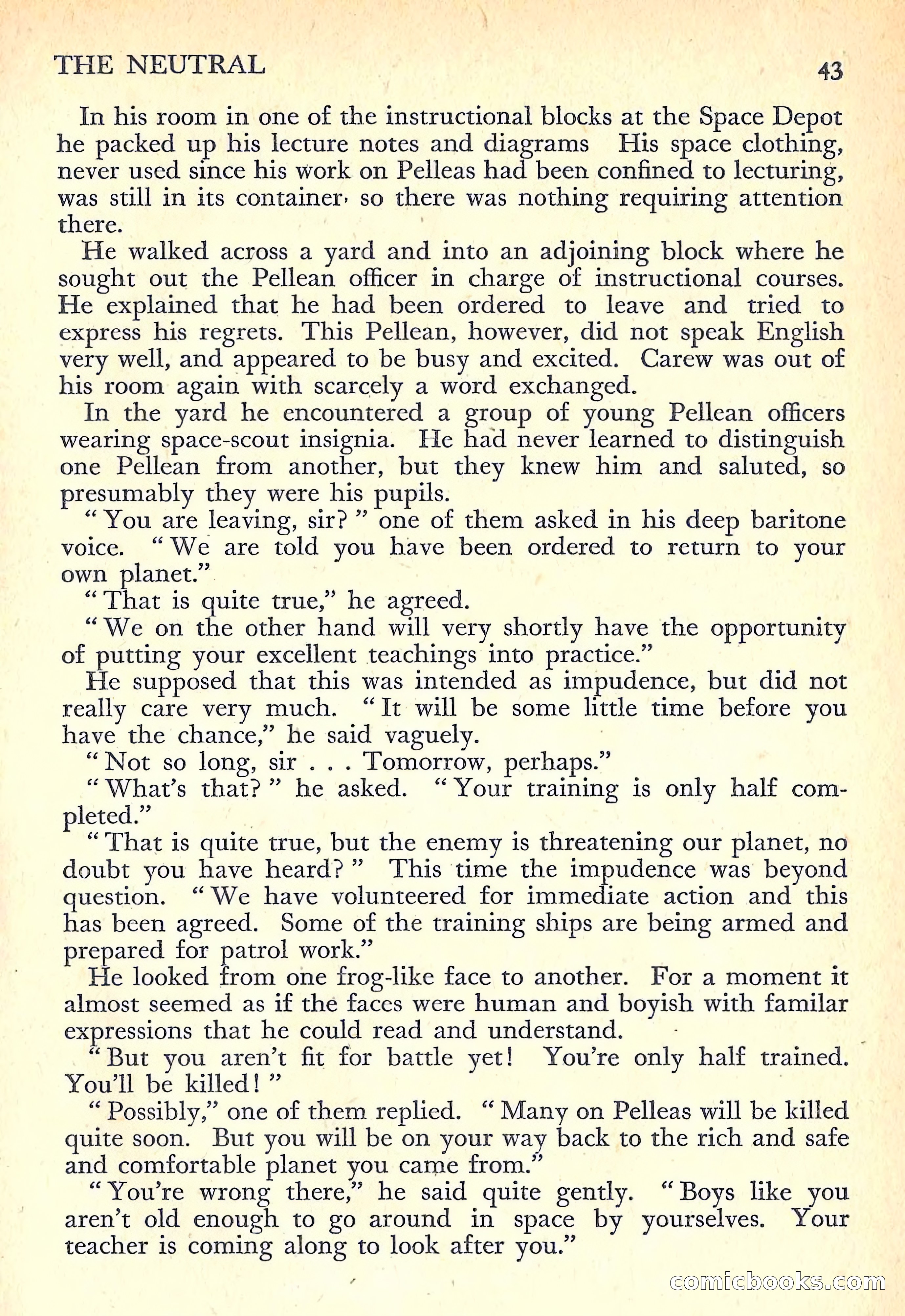New Worlds Science Fiction No. 53 — page 45 of 132