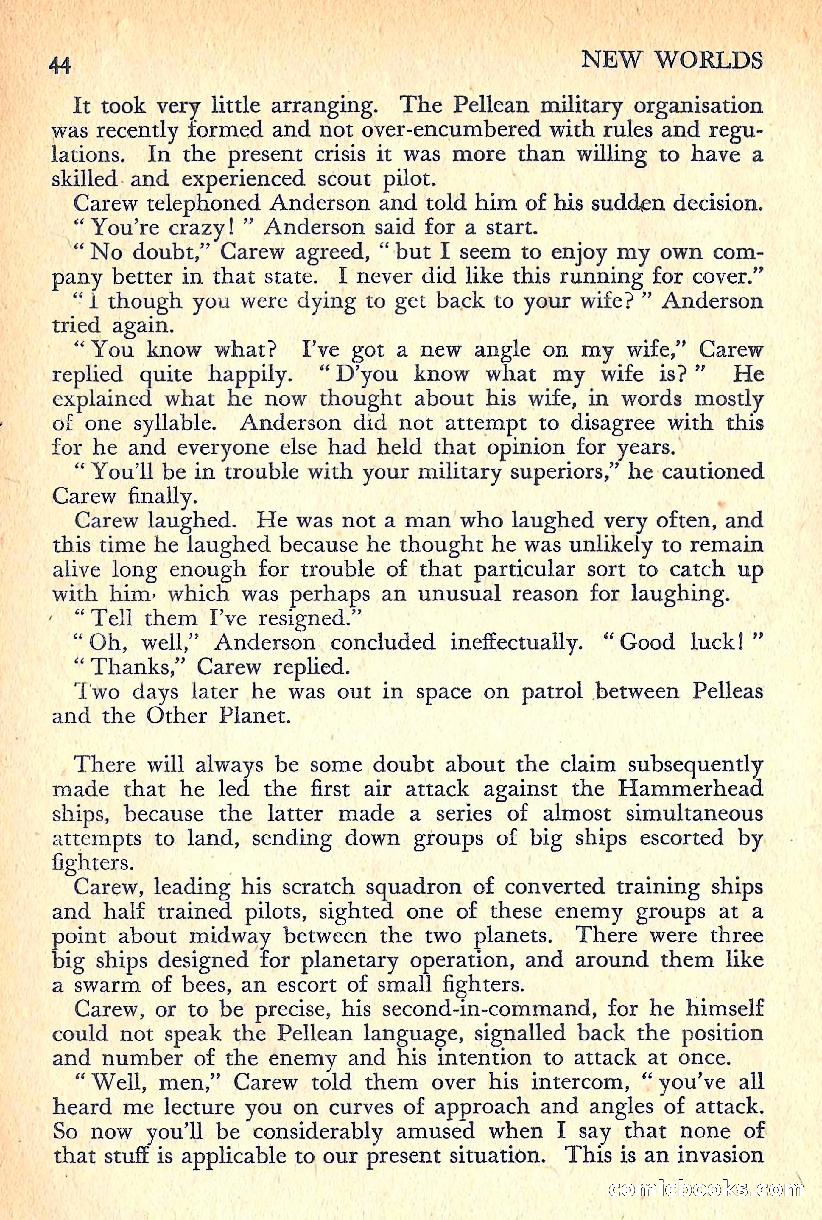 New Worlds Science Fiction No. 53 — page 46 of 132