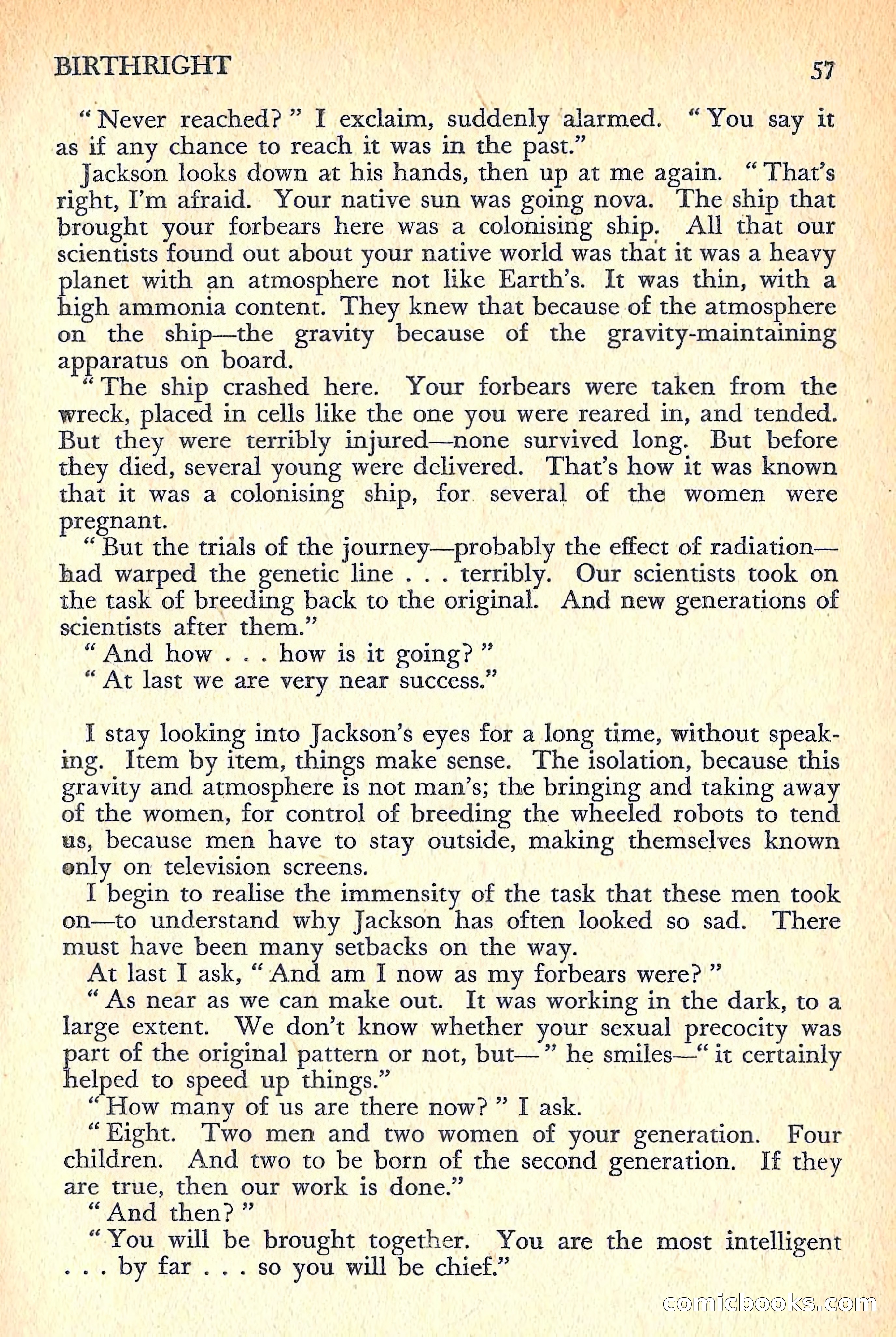 New Worlds Science Fiction No. 53 — page 59 of 132