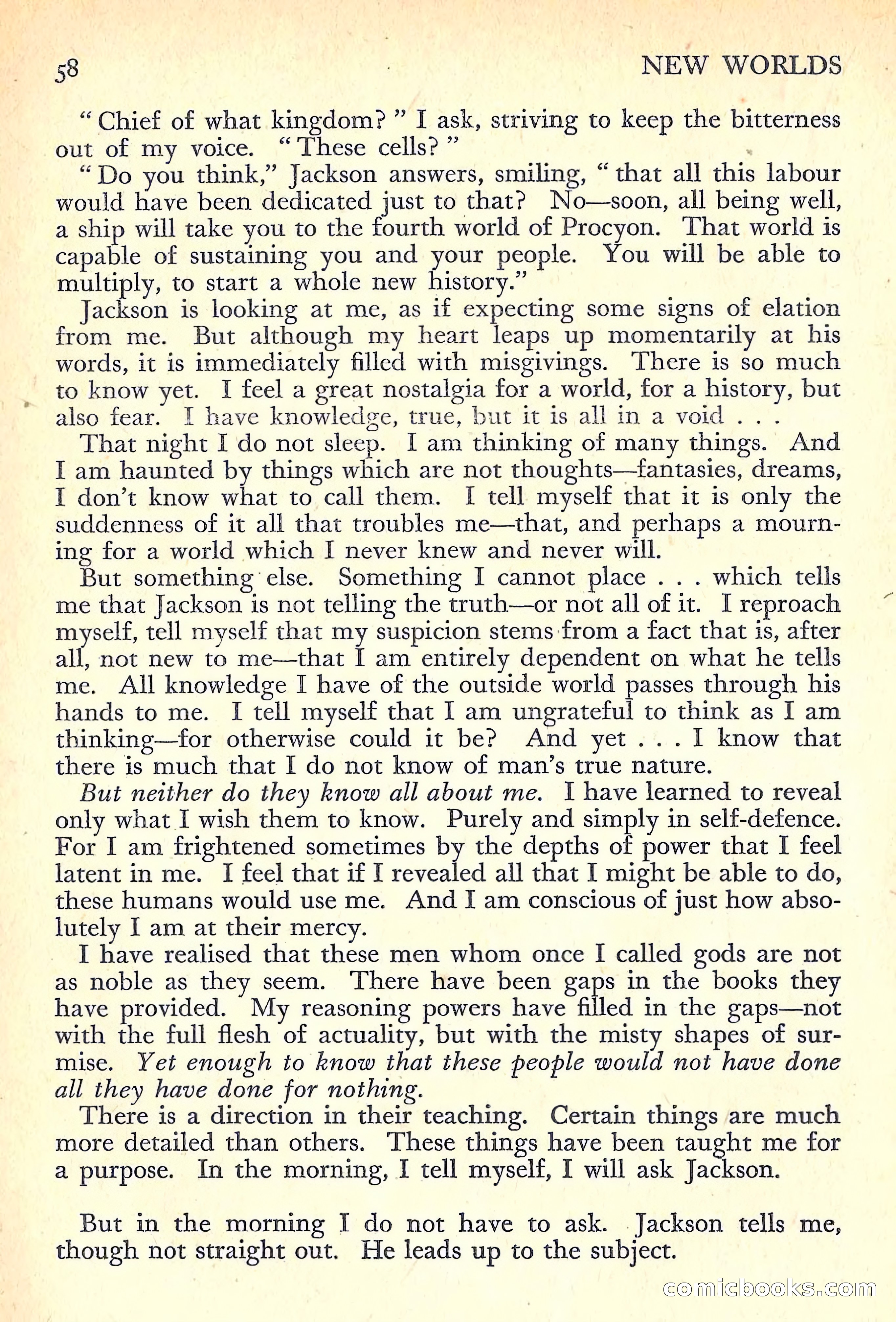New Worlds Science Fiction No. 53 — page 60 of 132
