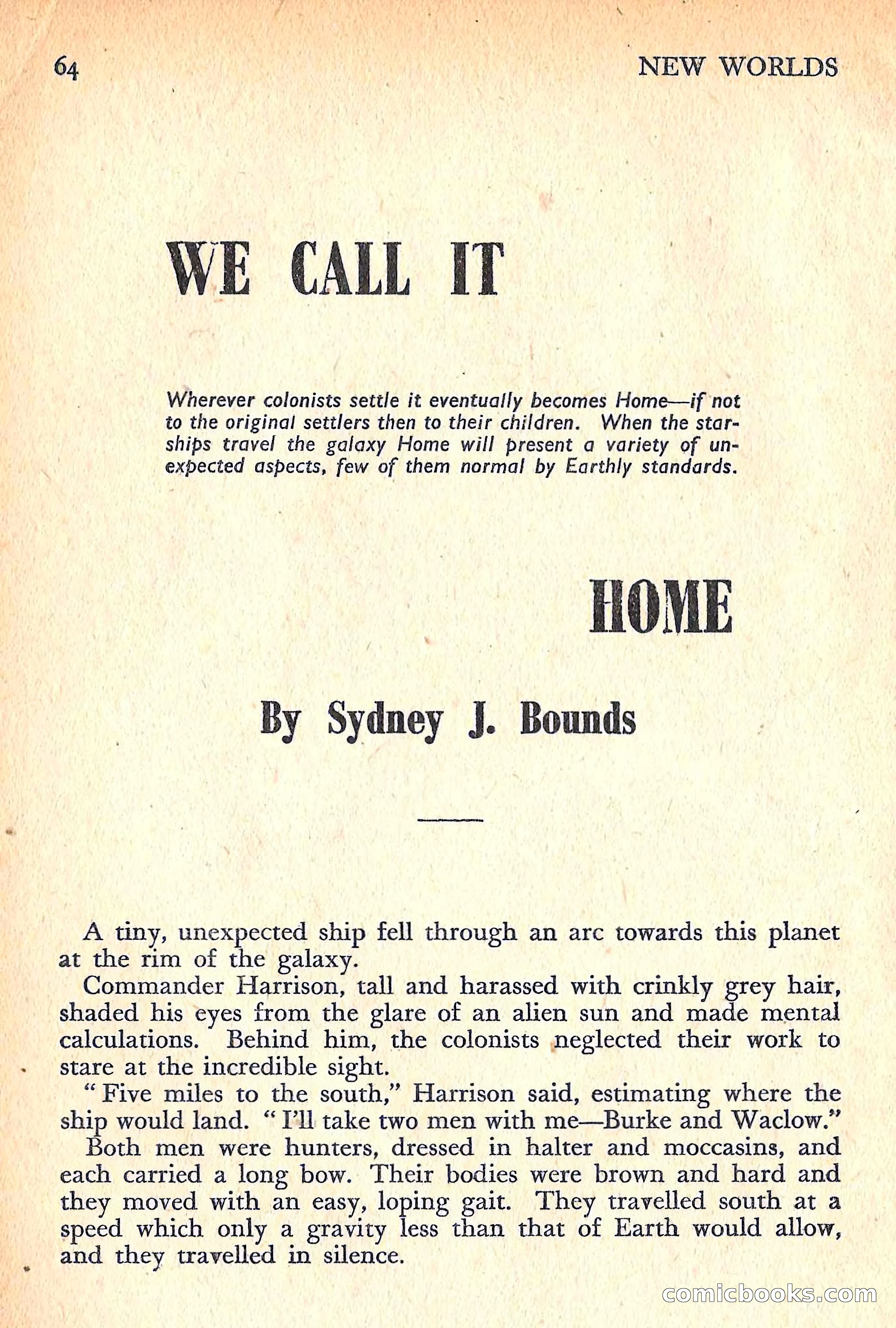 New Worlds Science Fiction No. 53 — page 66 of 132