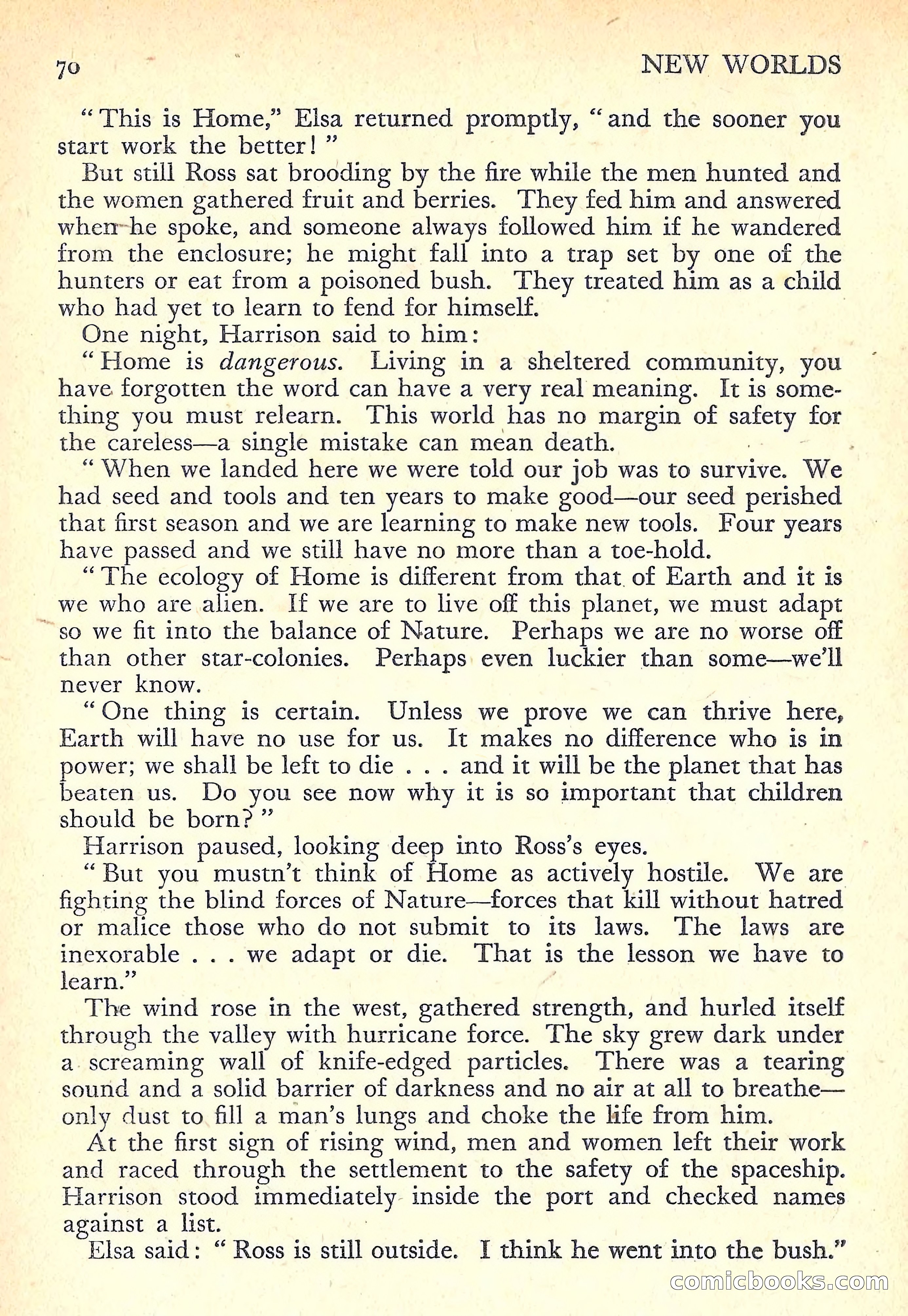 New Worlds Science Fiction No. 53 — page 72 of 132