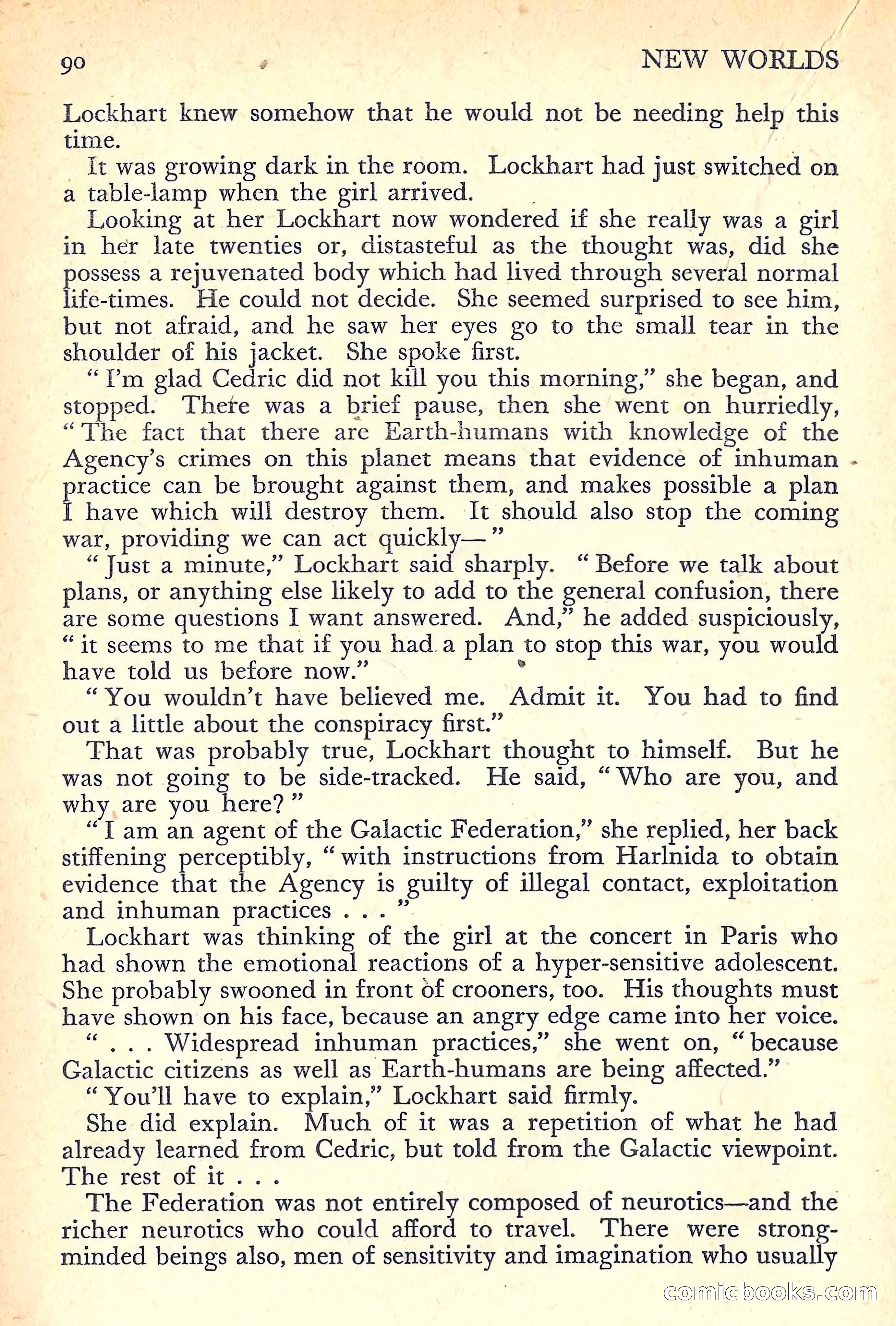 New Worlds Science Fiction No. 53 — page 92 of 132