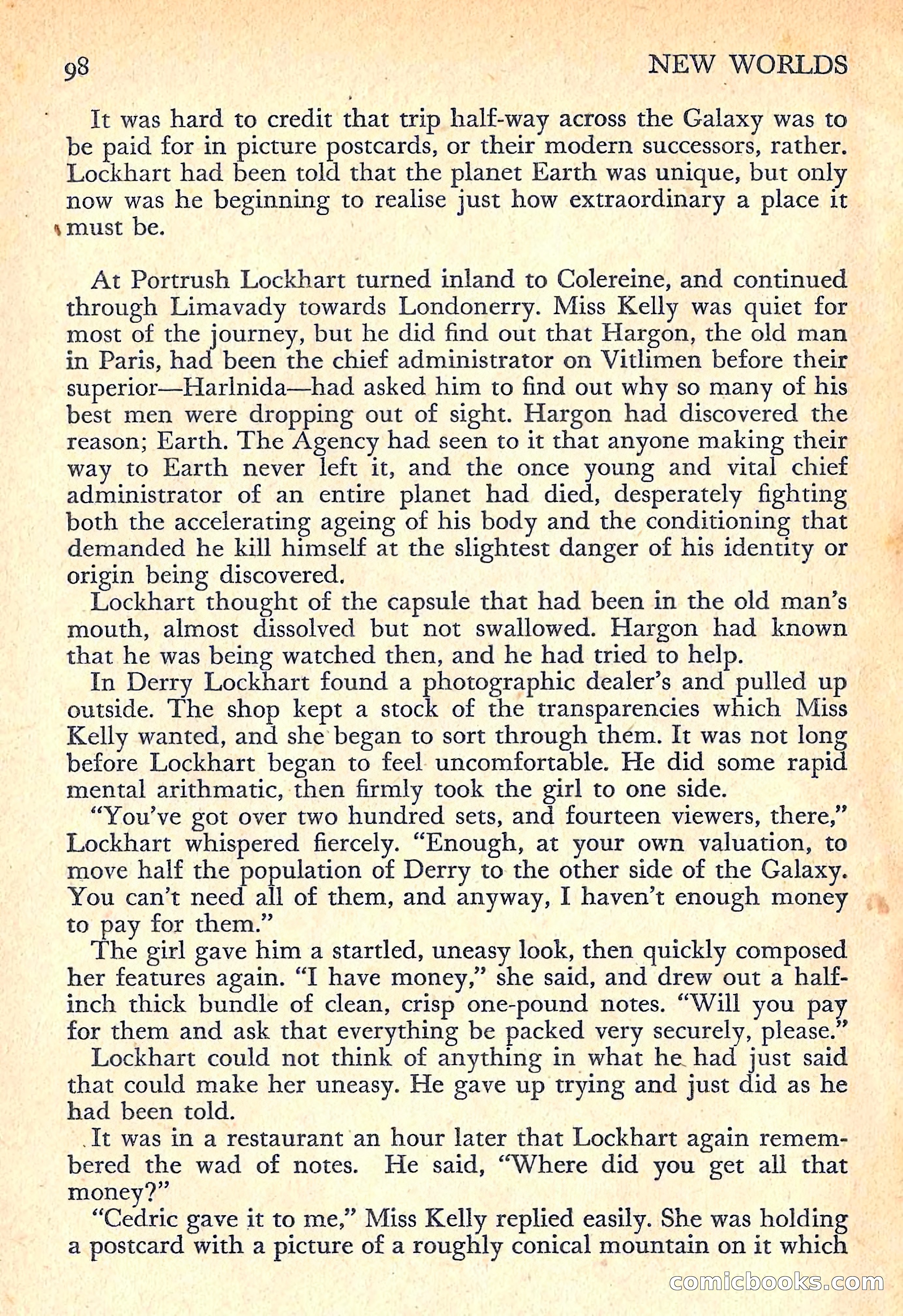 New Worlds Science Fiction No. 53 — page 100 of 132