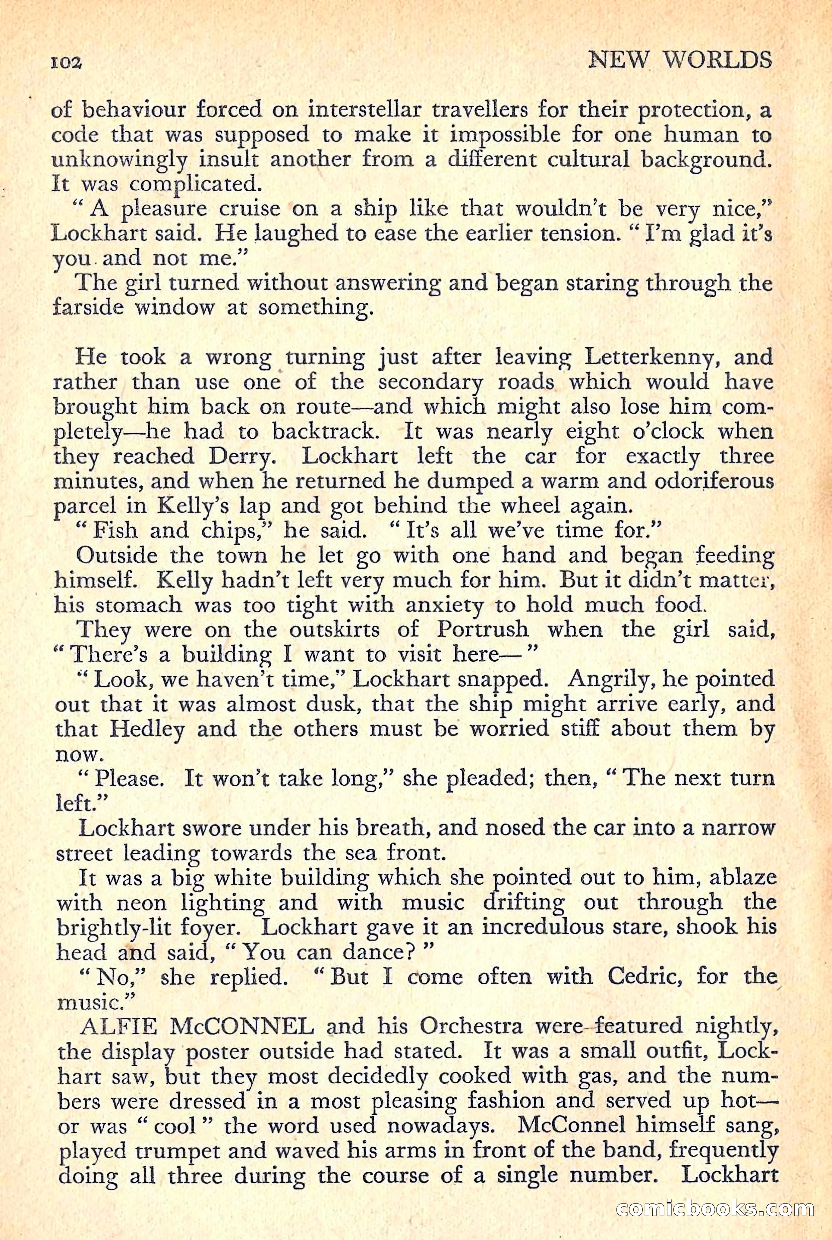 New Worlds Science Fiction No. 53 — page 104 of 132