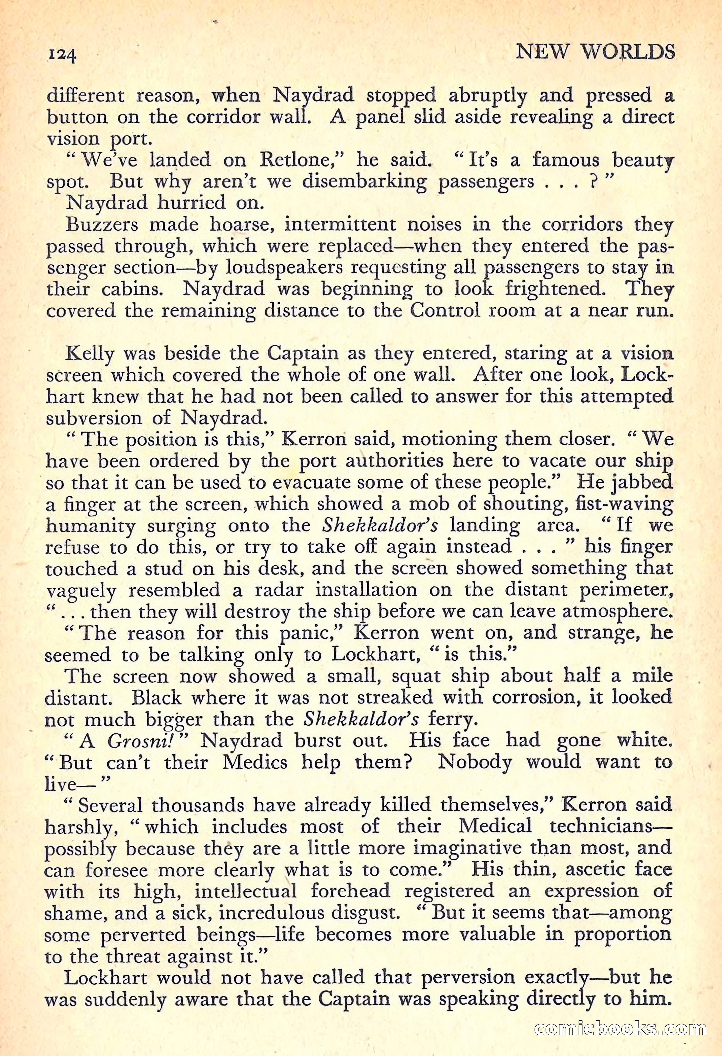 New Worlds Science Fiction No. 53 — page 126 of 132