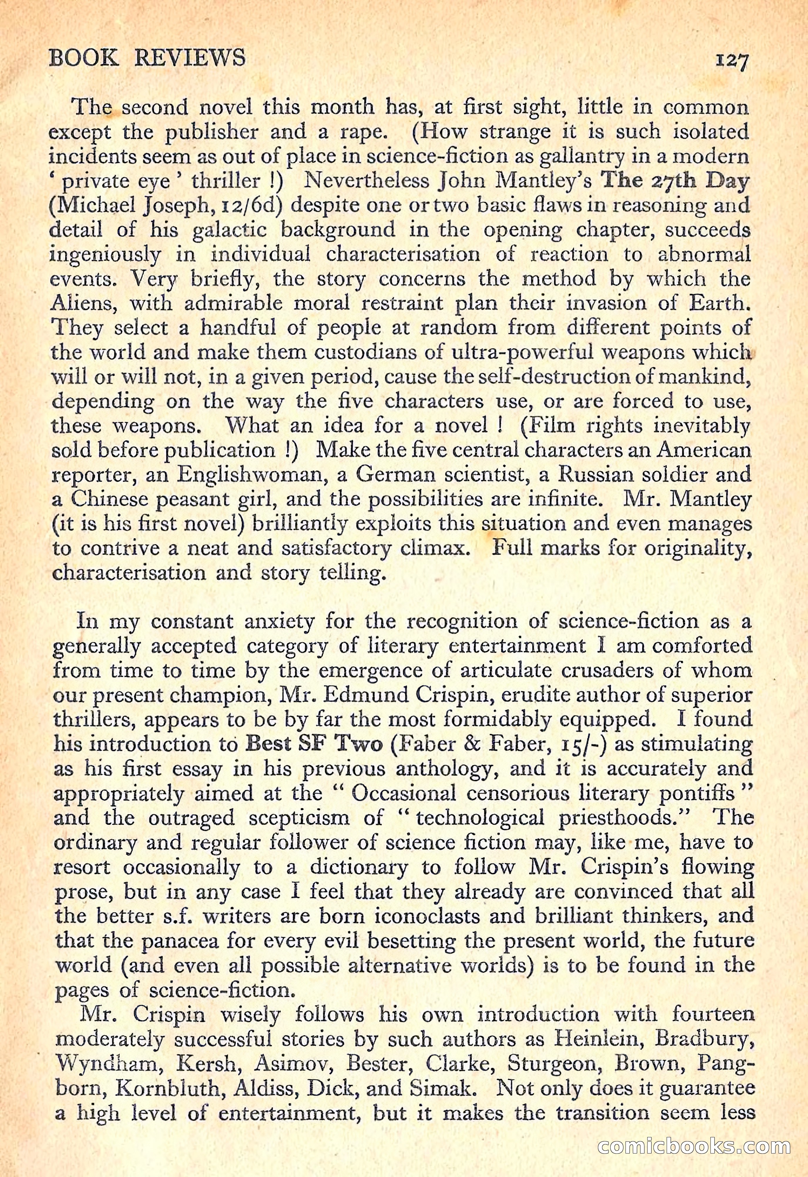 New Worlds Science Fiction No. 53 — page 129 of 132