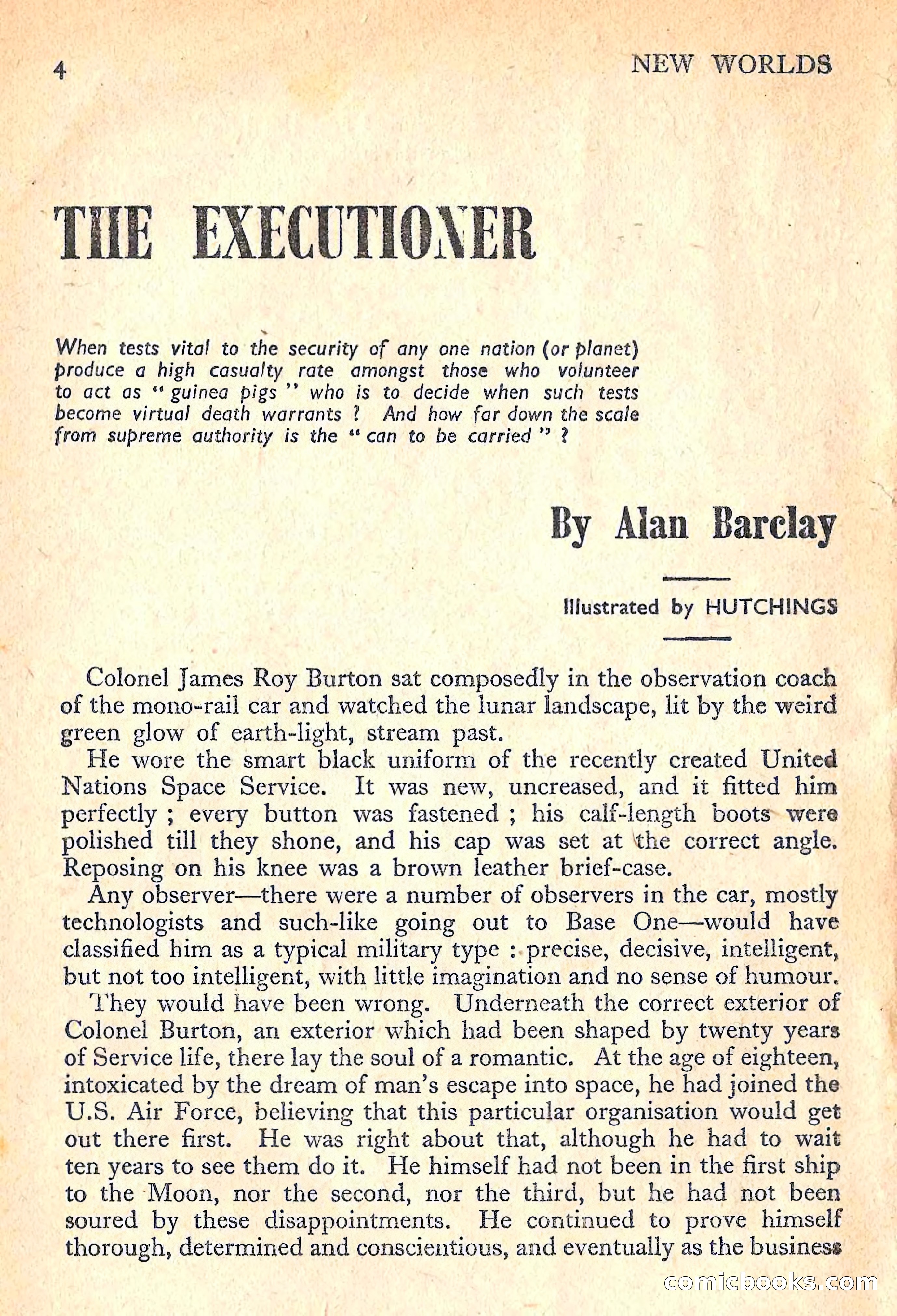 New Worlds Science Fiction No. 54 — page 6 of 132