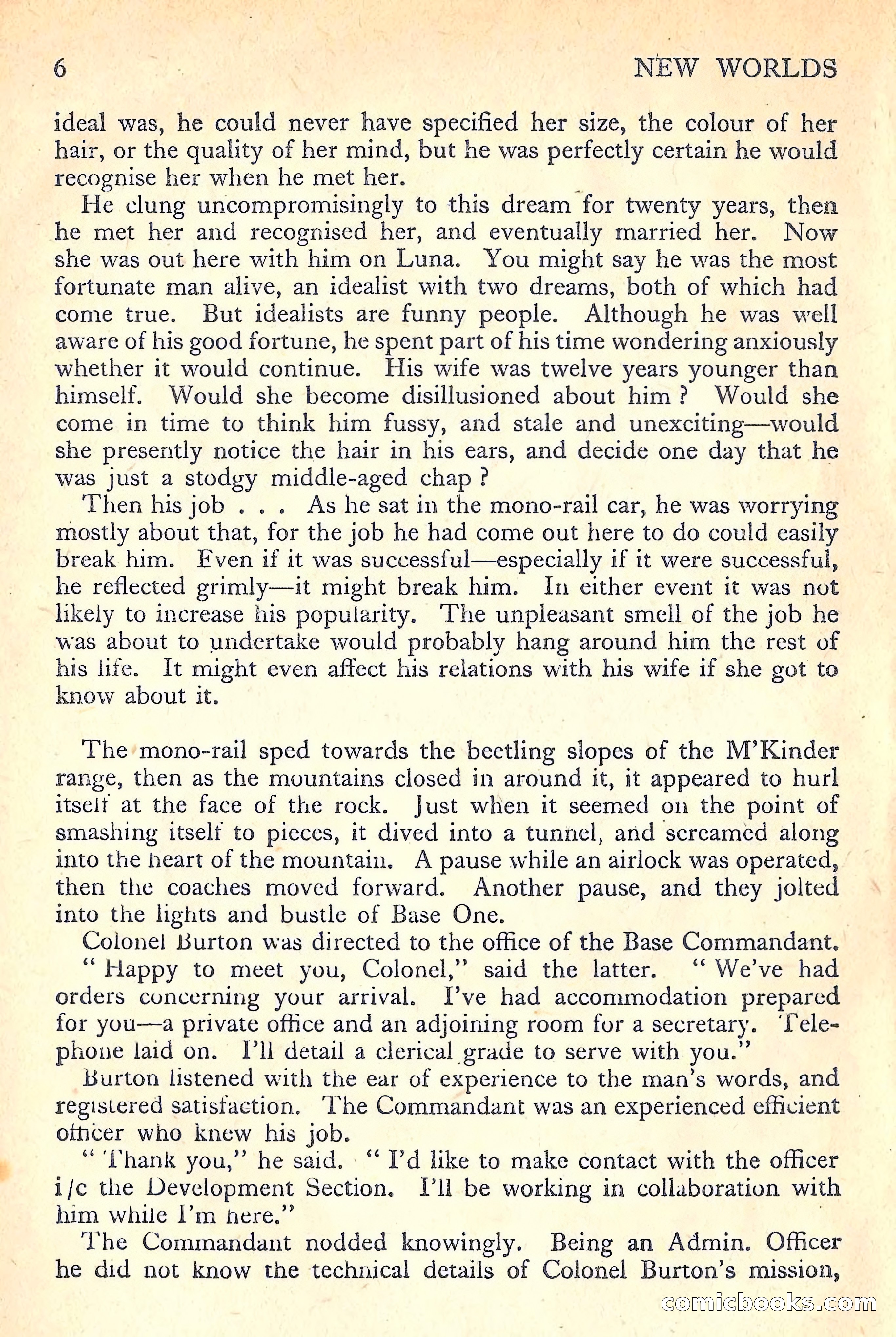 New Worlds Science Fiction No. 54 — page 8 of 132