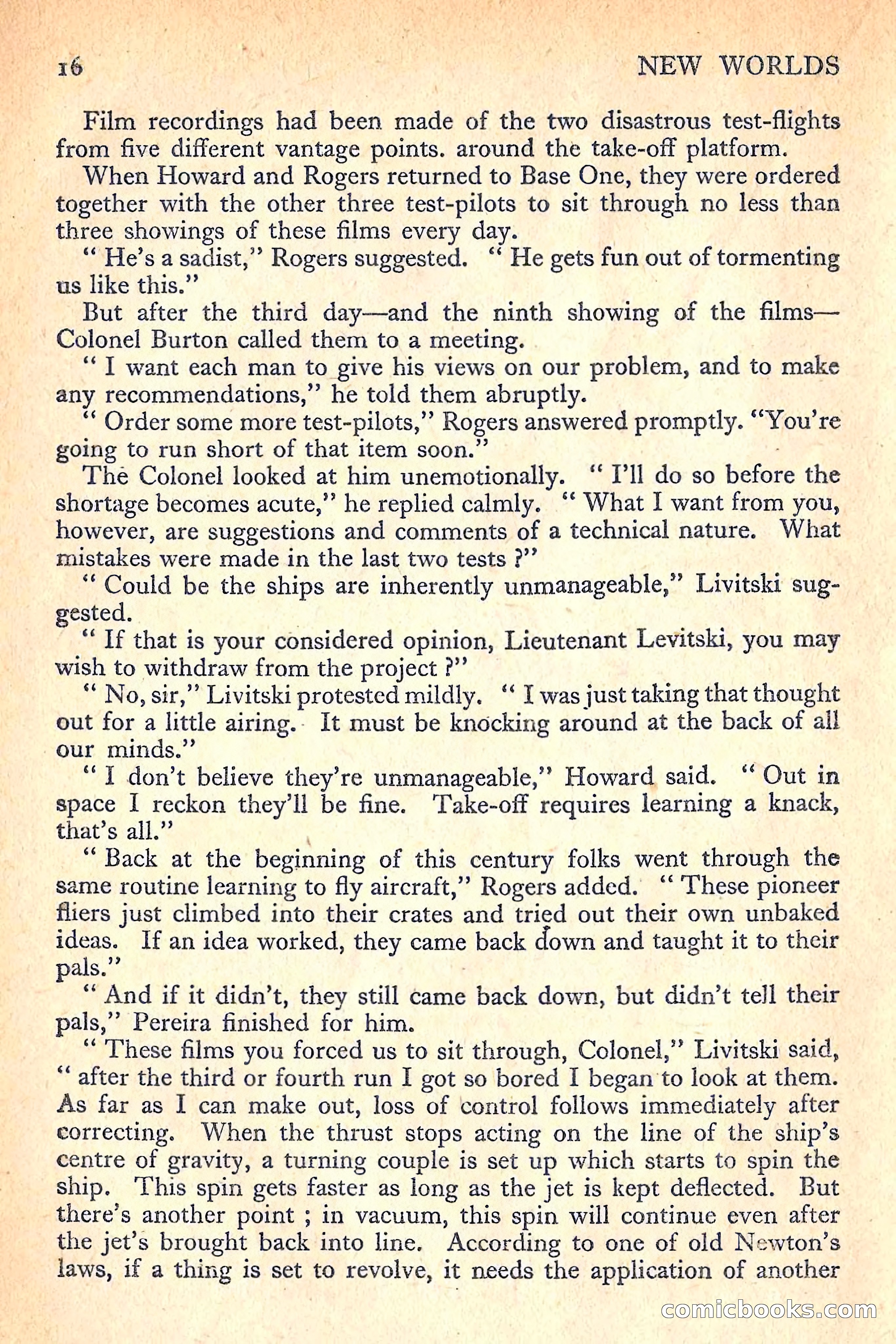 New Worlds Science Fiction No. 54 — page 18 of 132