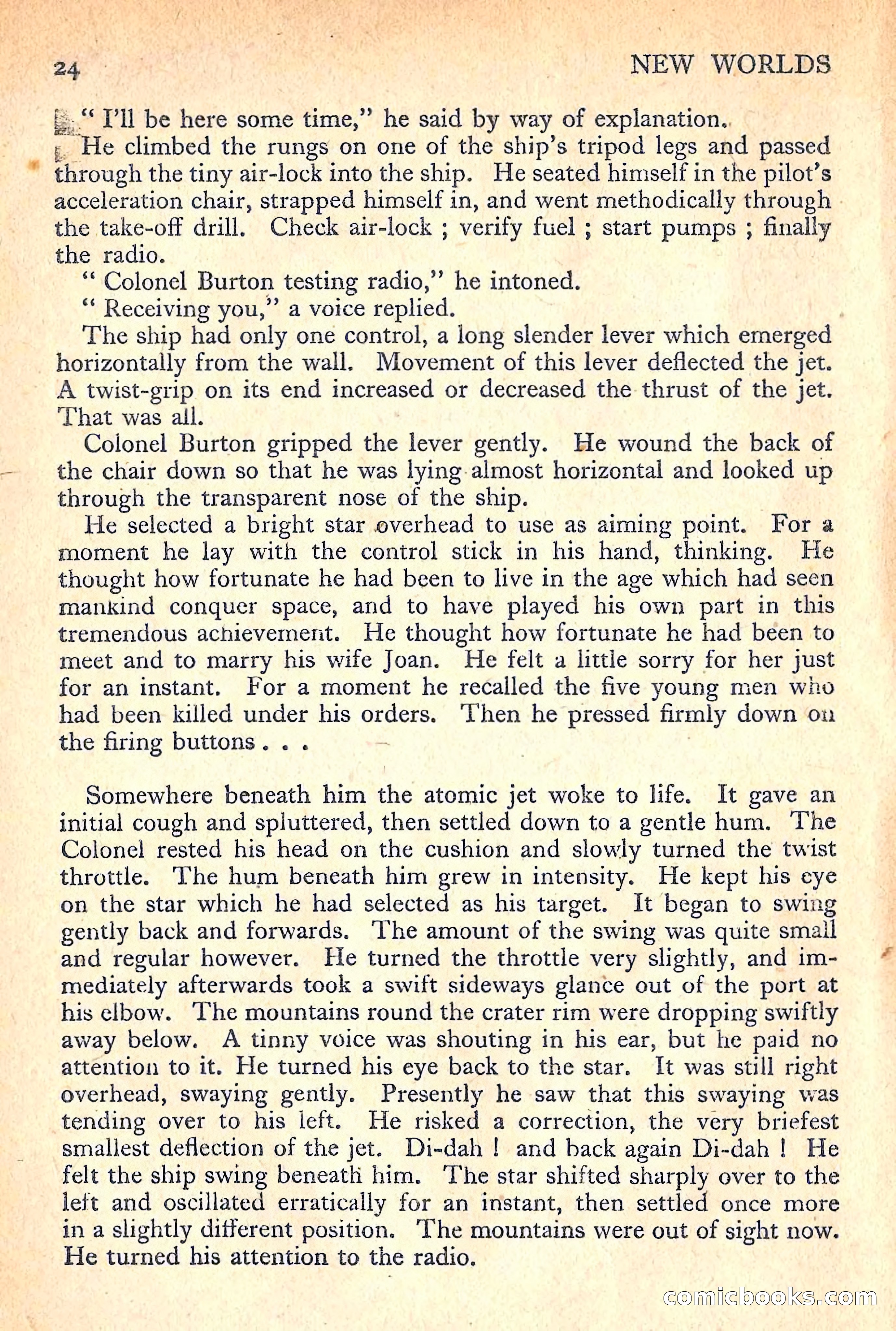 New Worlds Science Fiction No. 54 — page 26 of 132