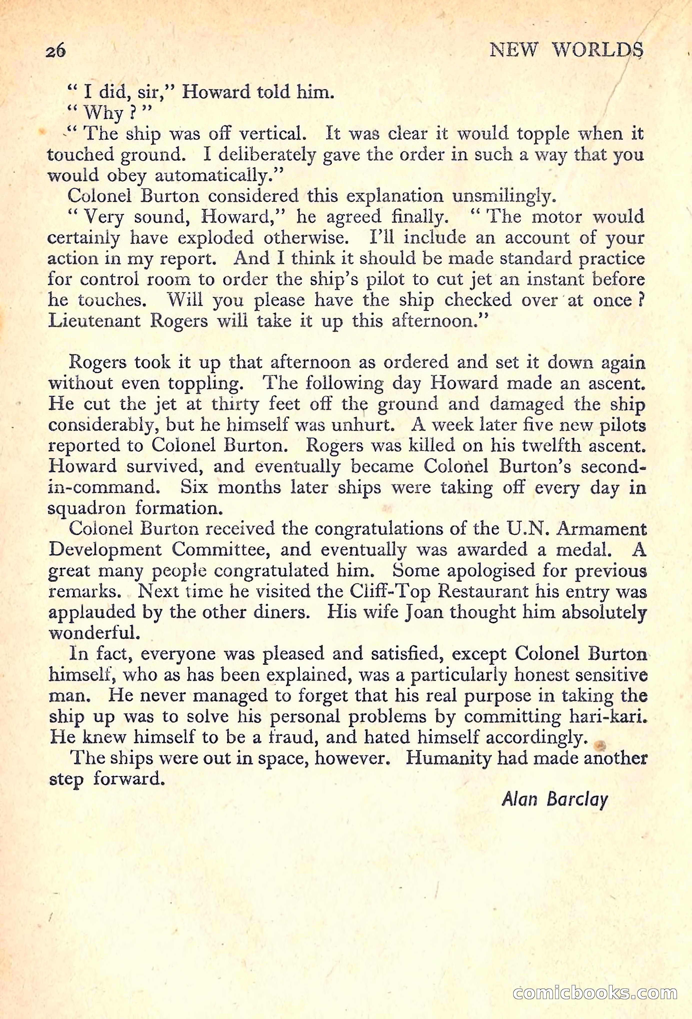 New Worlds Science Fiction No. 54 — page 28 of 132