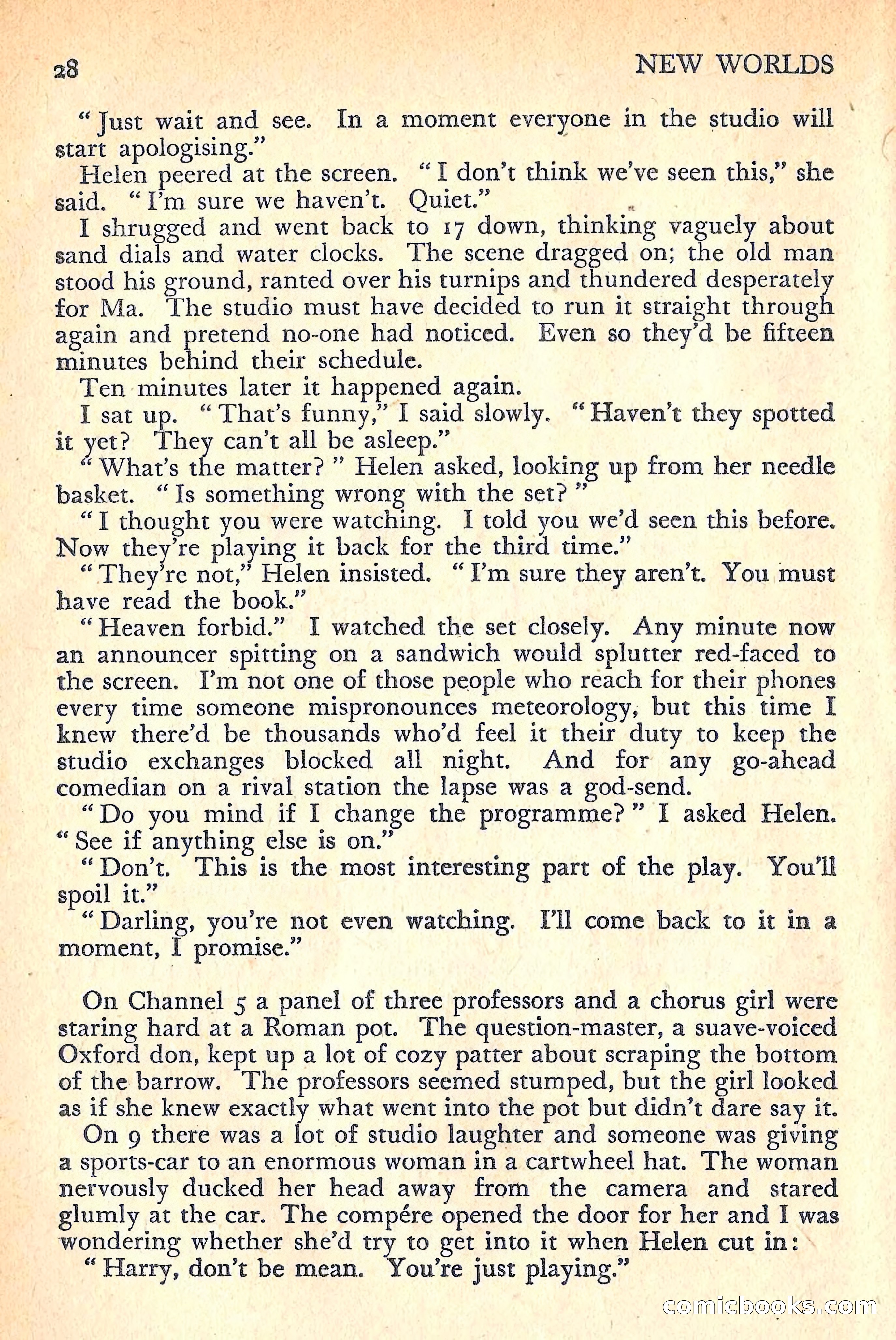 New Worlds Science Fiction No. 54 — page 30 of 132