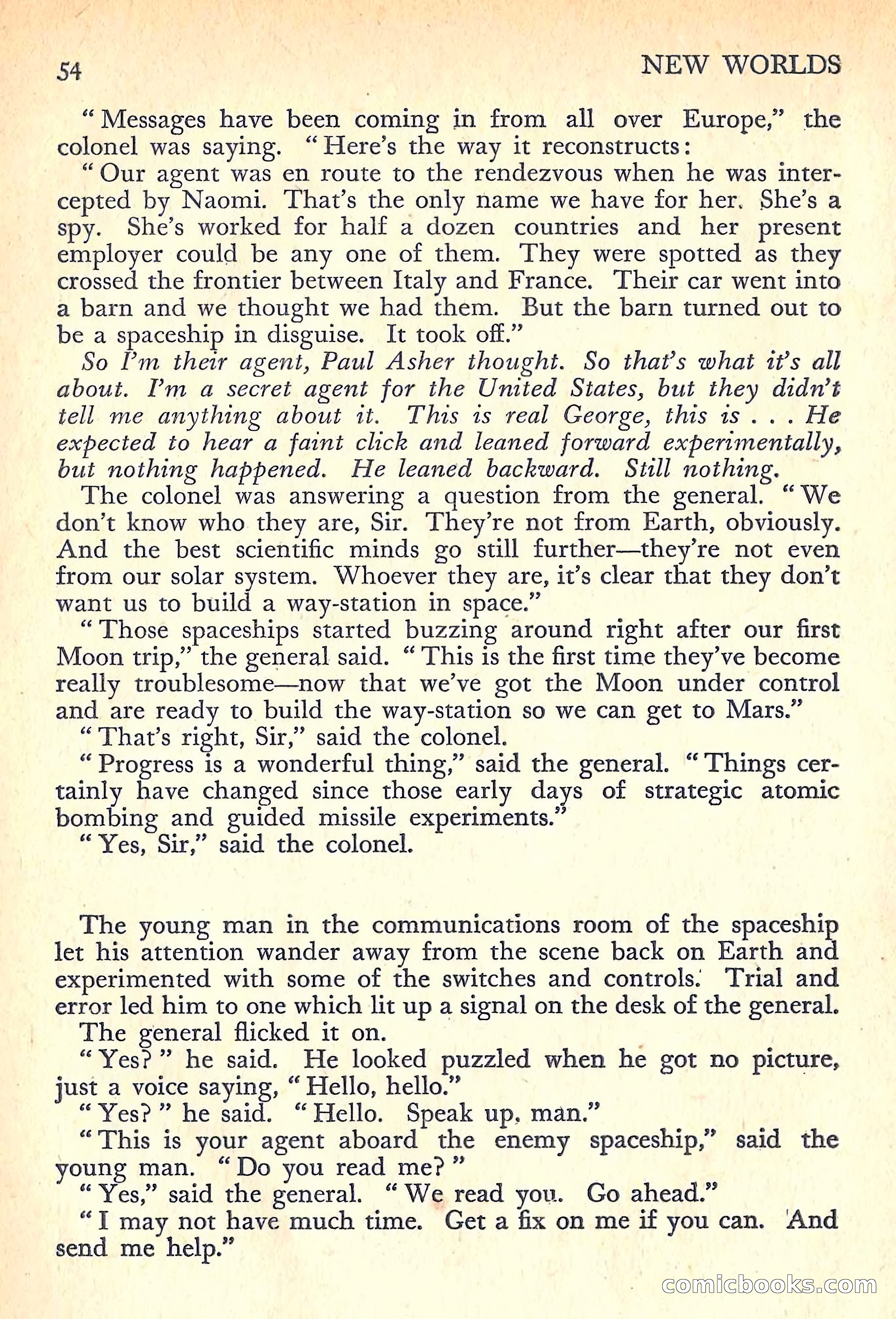 New Worlds Science Fiction No. 54 — page 56 of 132