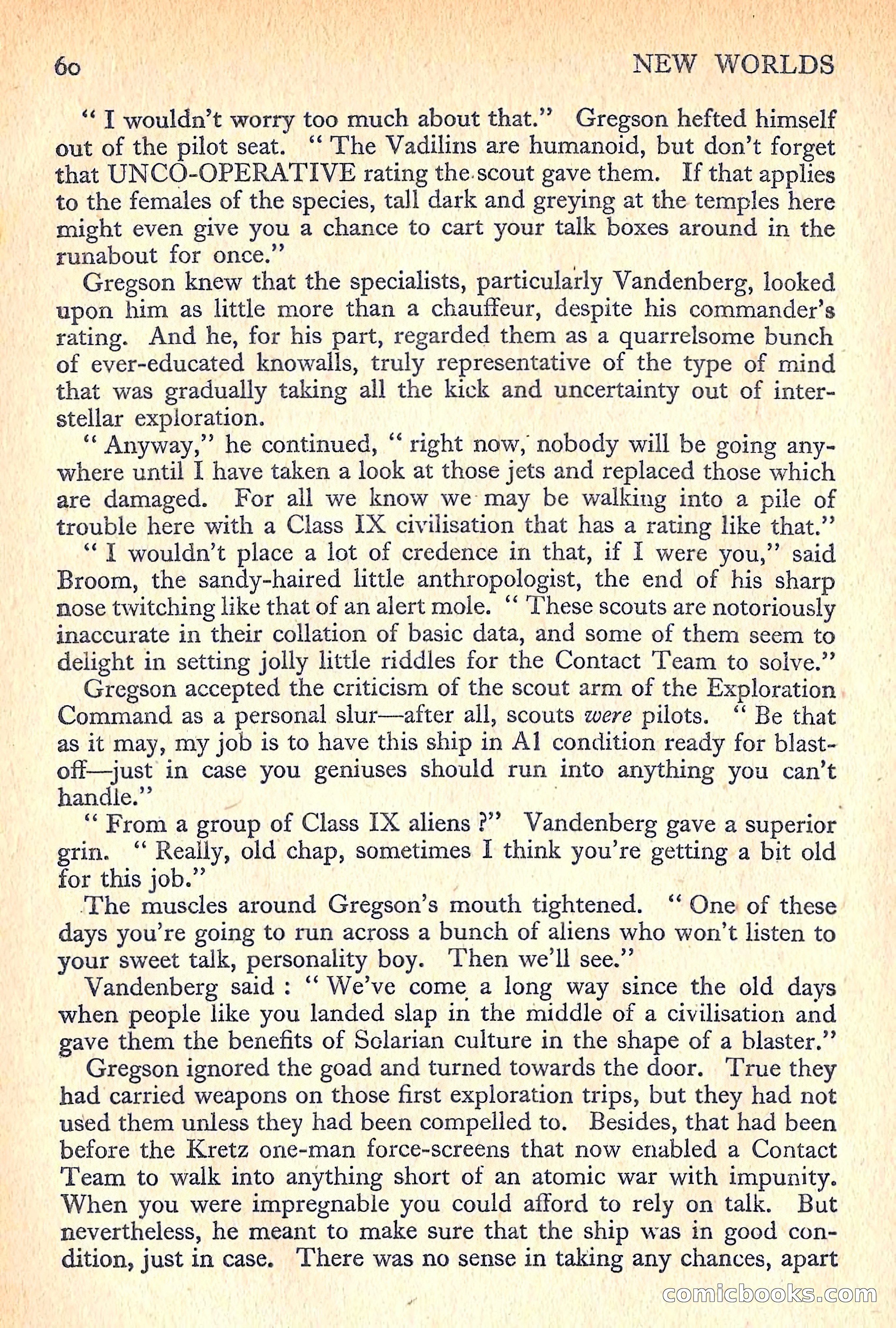 New Worlds Science Fiction No. 54 — page 62 of 132