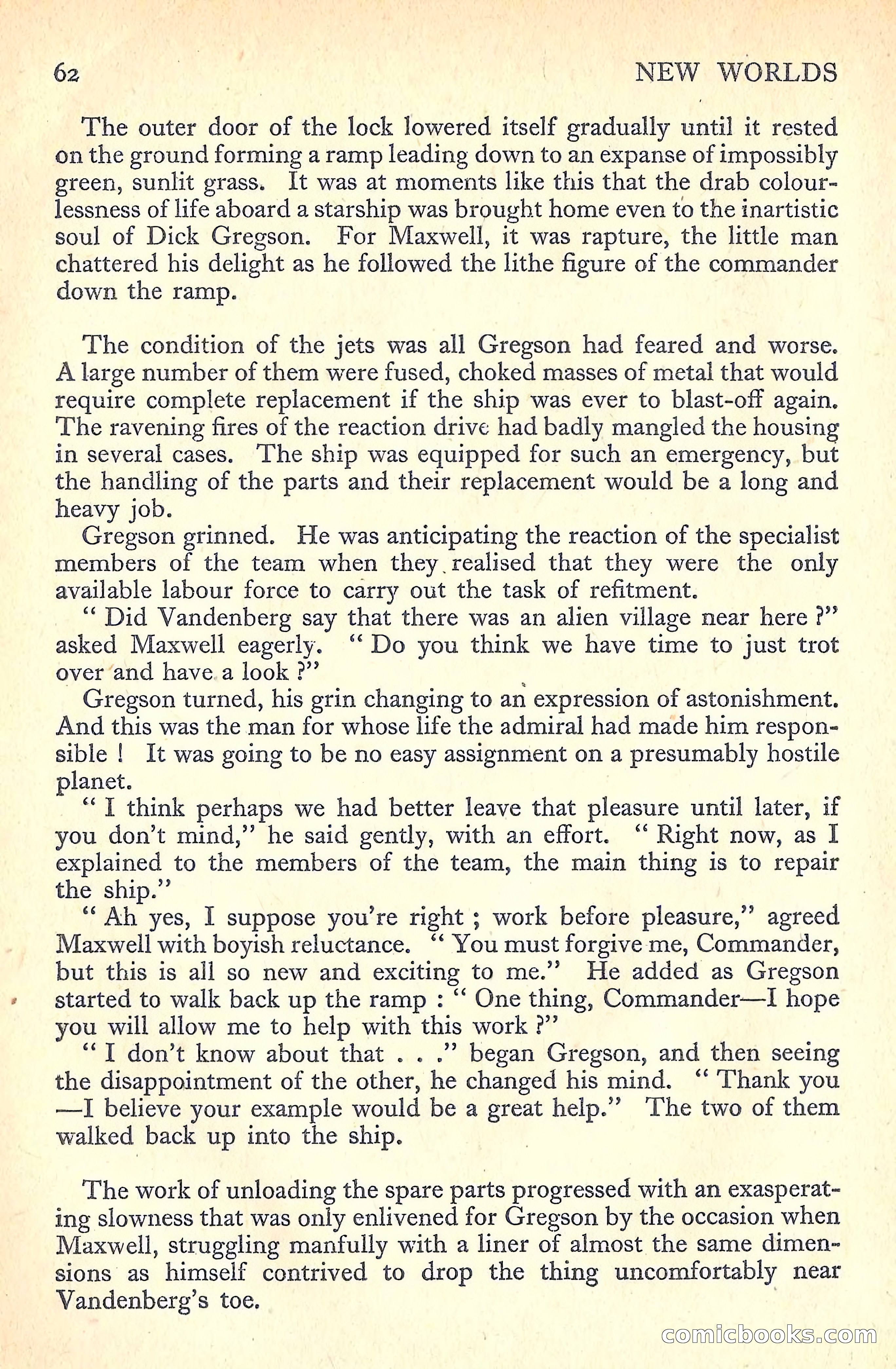 New Worlds Science Fiction No. 54 — page 64 of 132