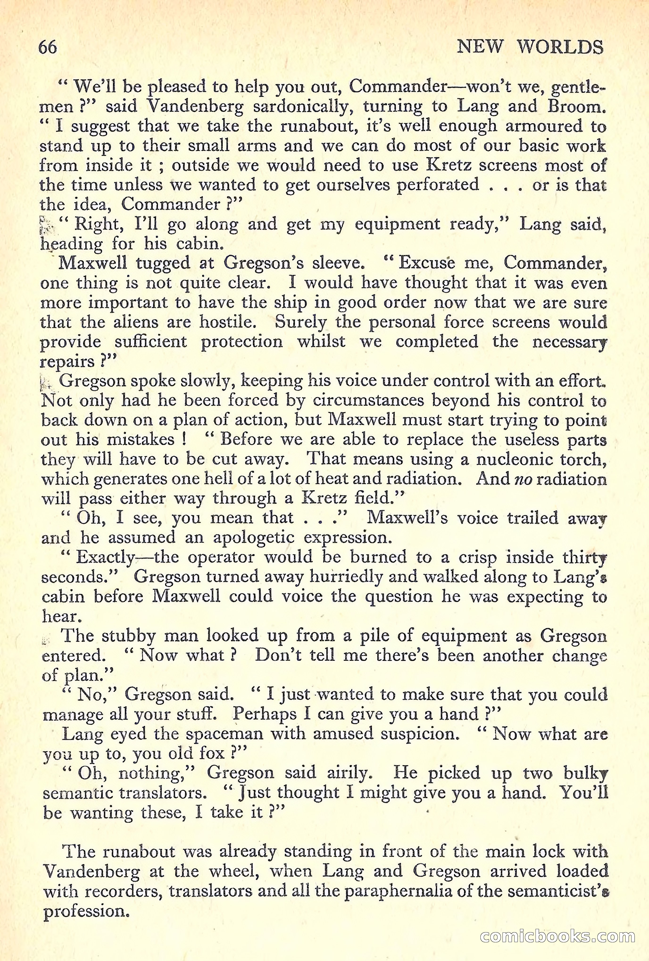New Worlds Science Fiction No. 54 — page 68 of 132
