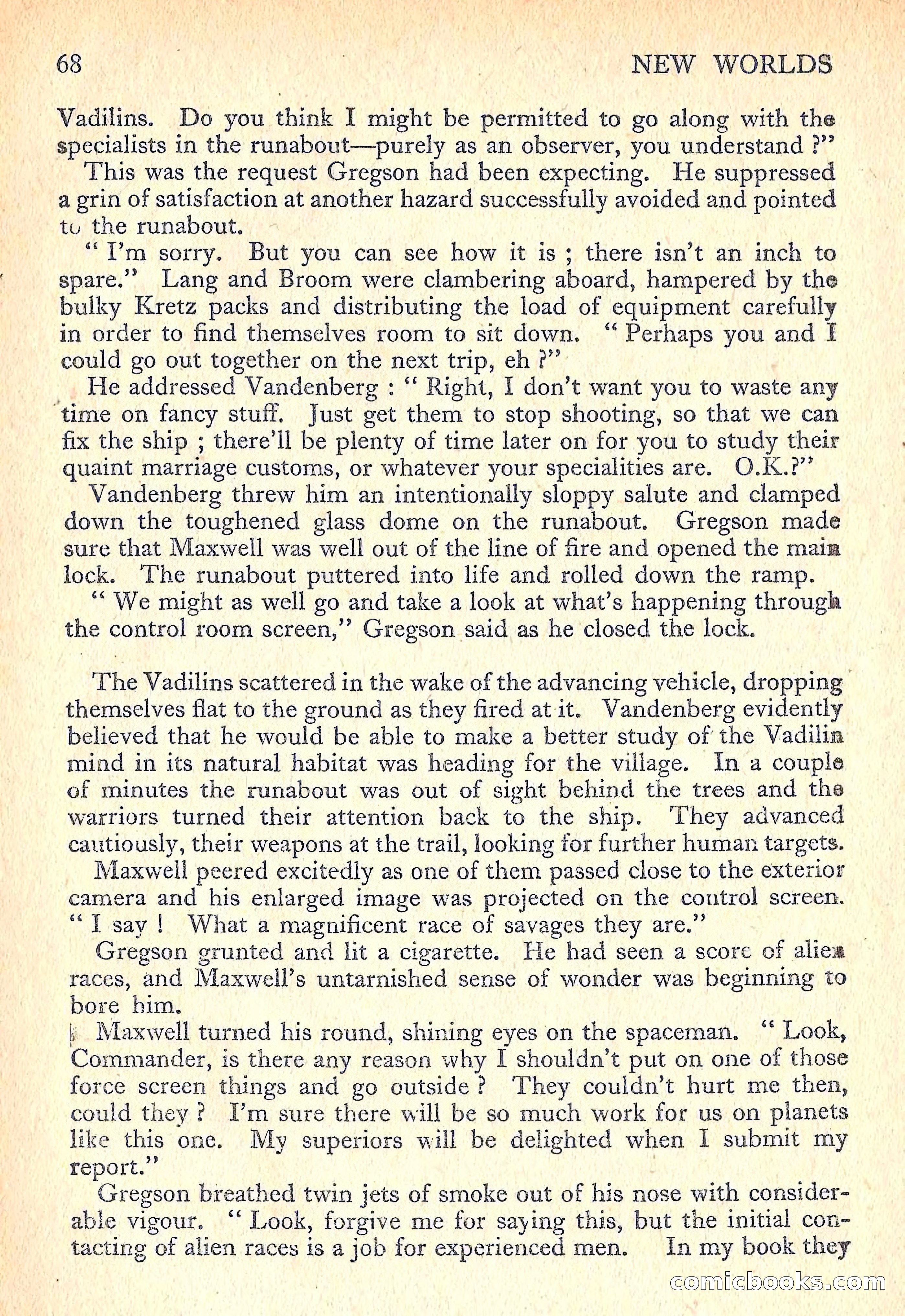 New Worlds Science Fiction No. 54 — page 70 of 132