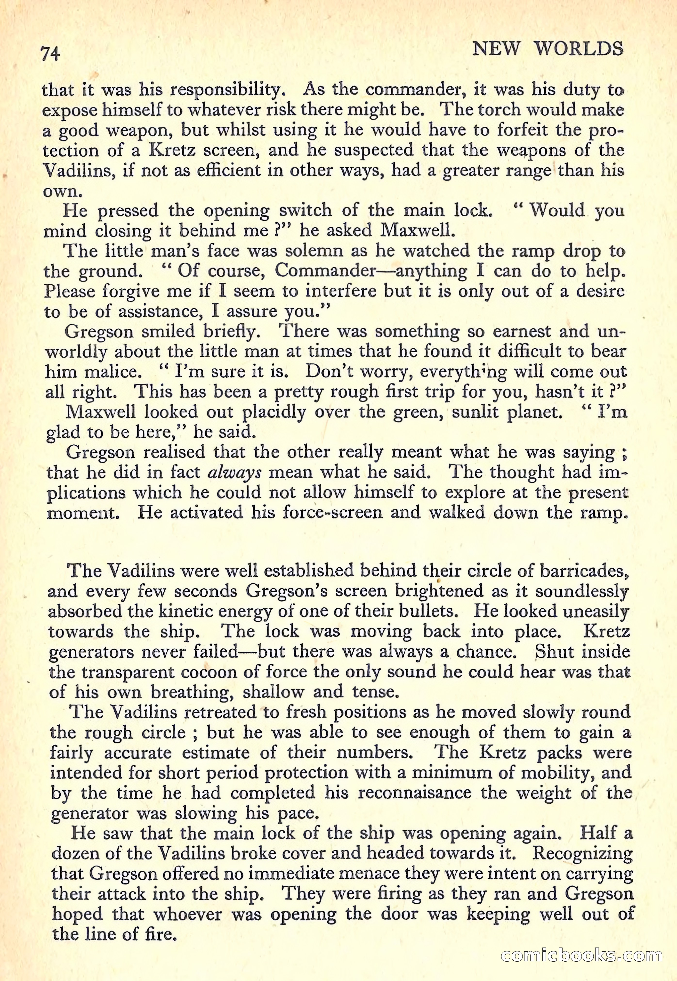 New Worlds Science Fiction No. 54 — page 76 of 132