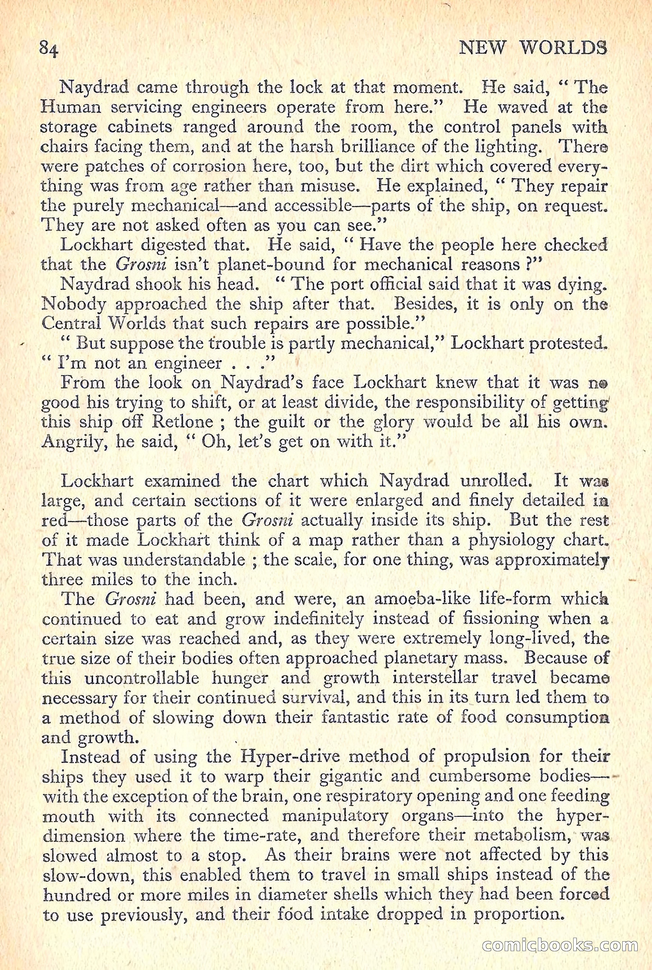 New Worlds Science Fiction No. 54 — page 86 of 132