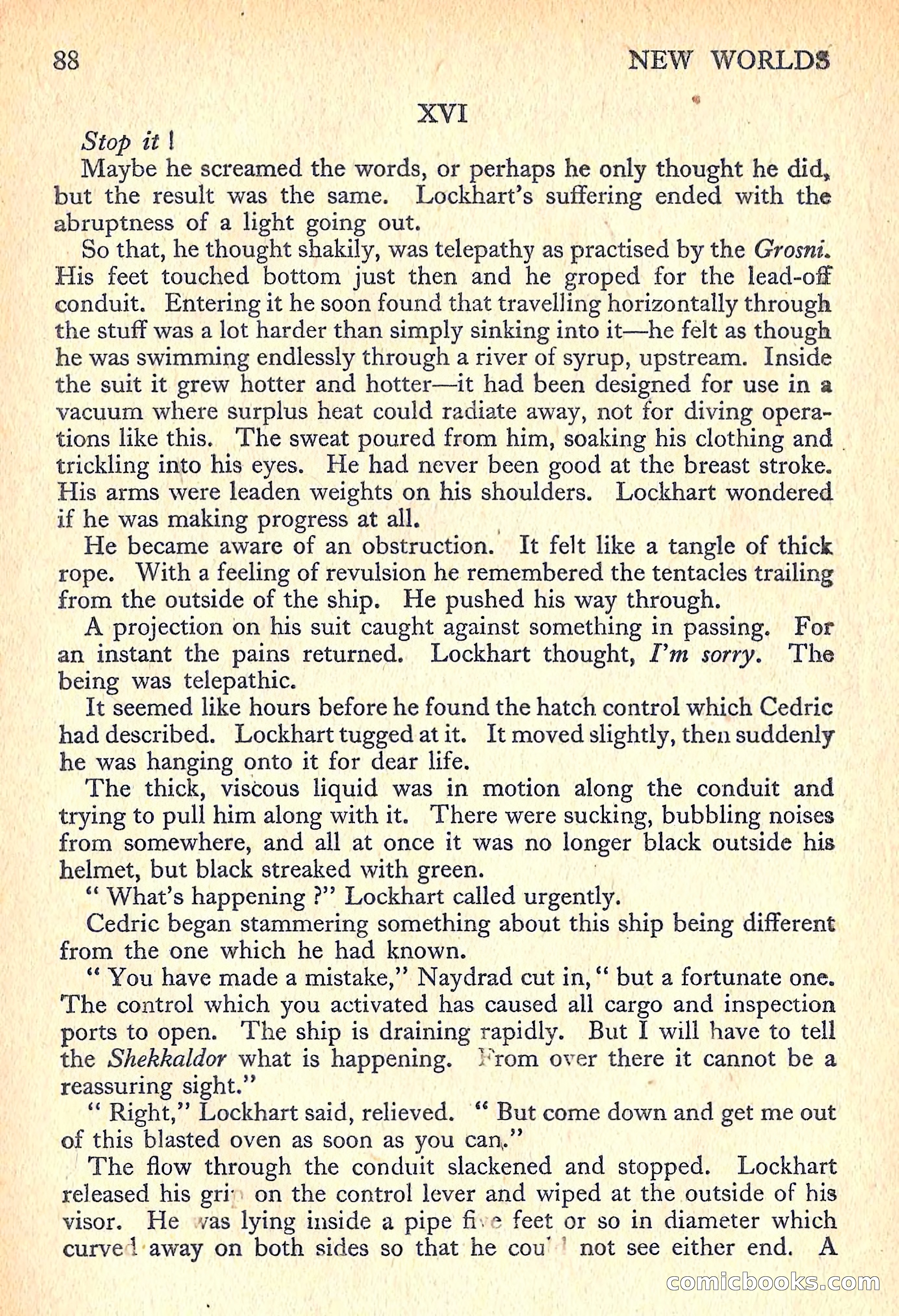 New Worlds Science Fiction No. 54 — page 90 of 132