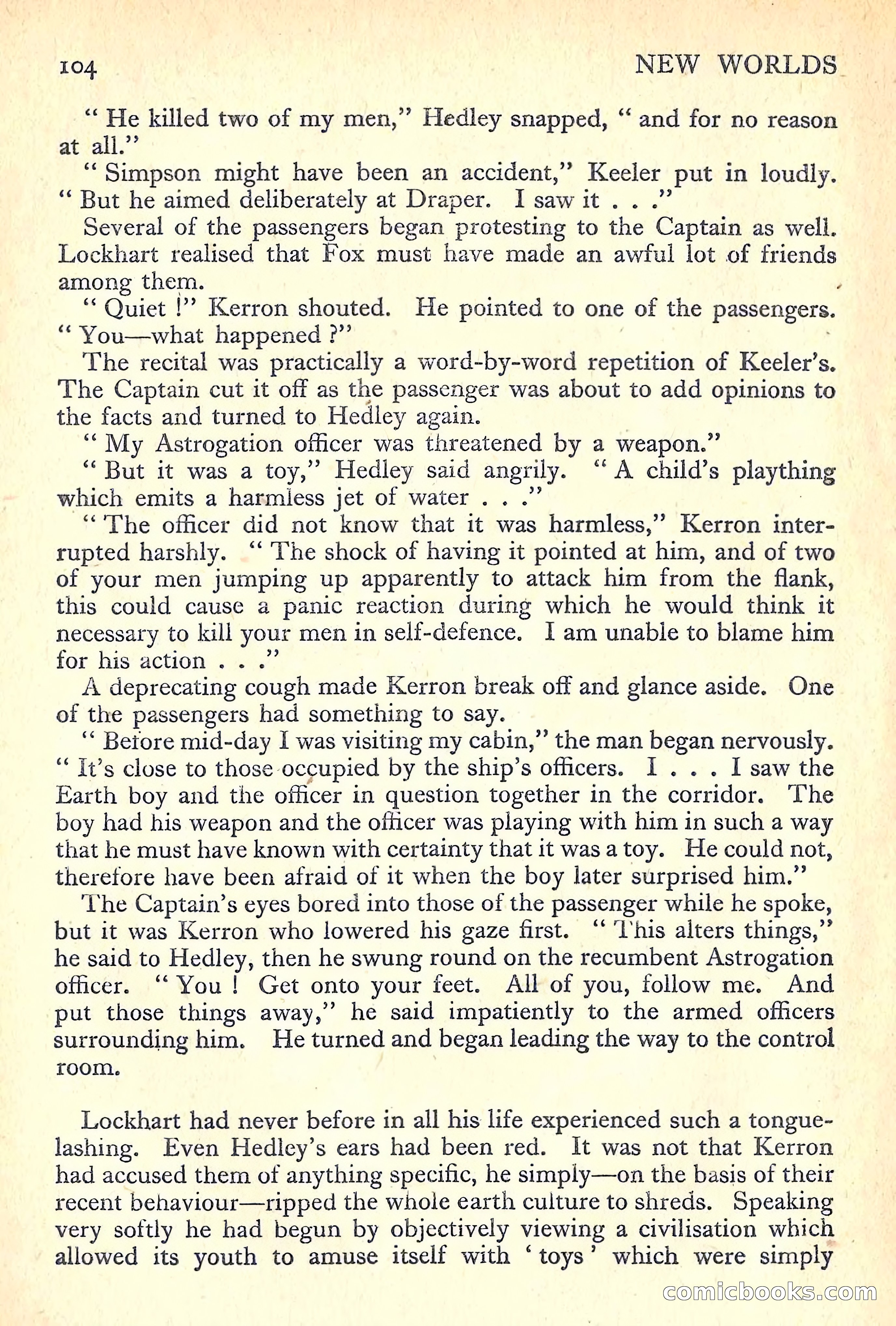 New Worlds Science Fiction No. 54 — page 106 of 132