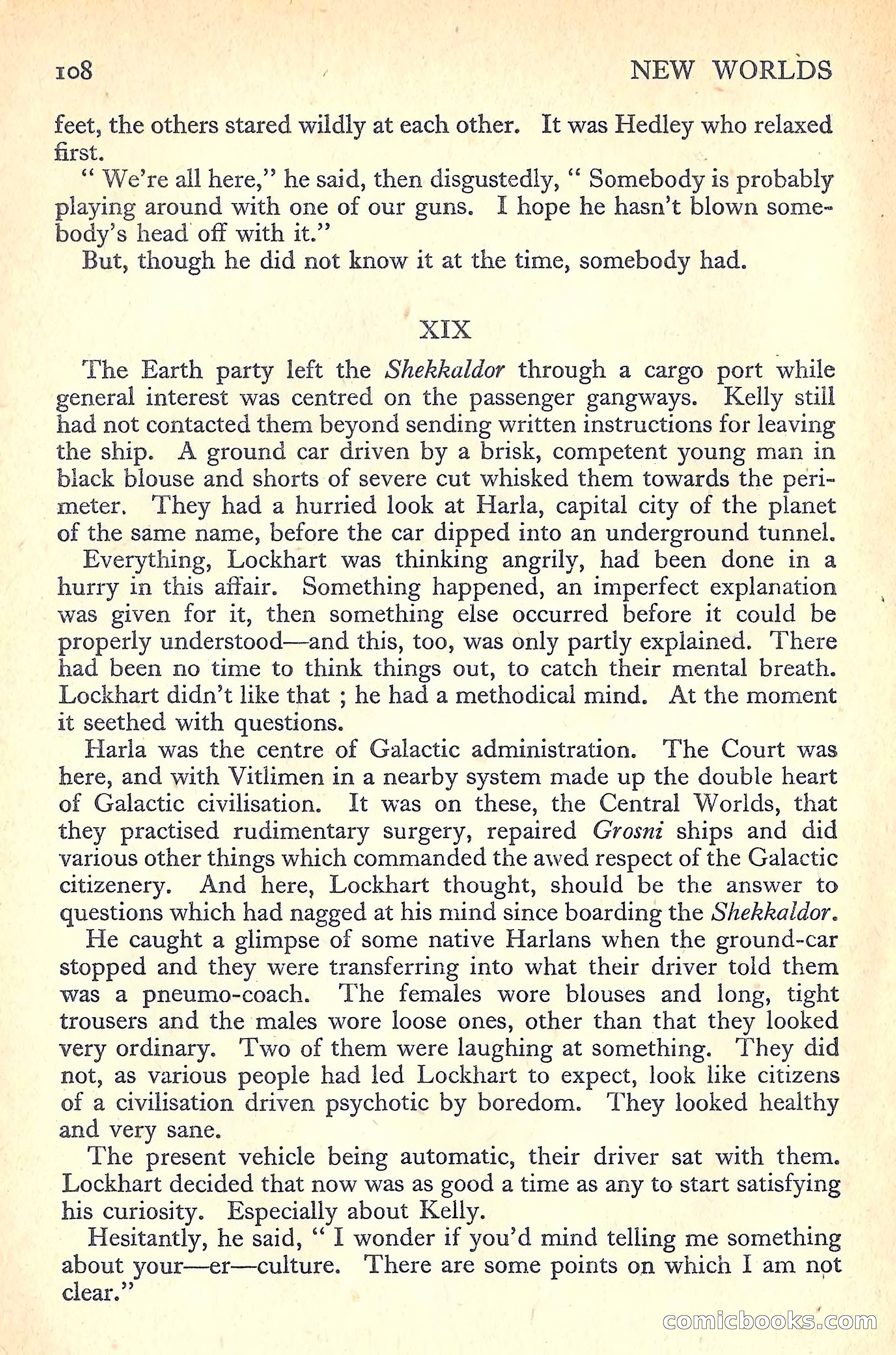 New Worlds Science Fiction No. 54 — page 110 of 132