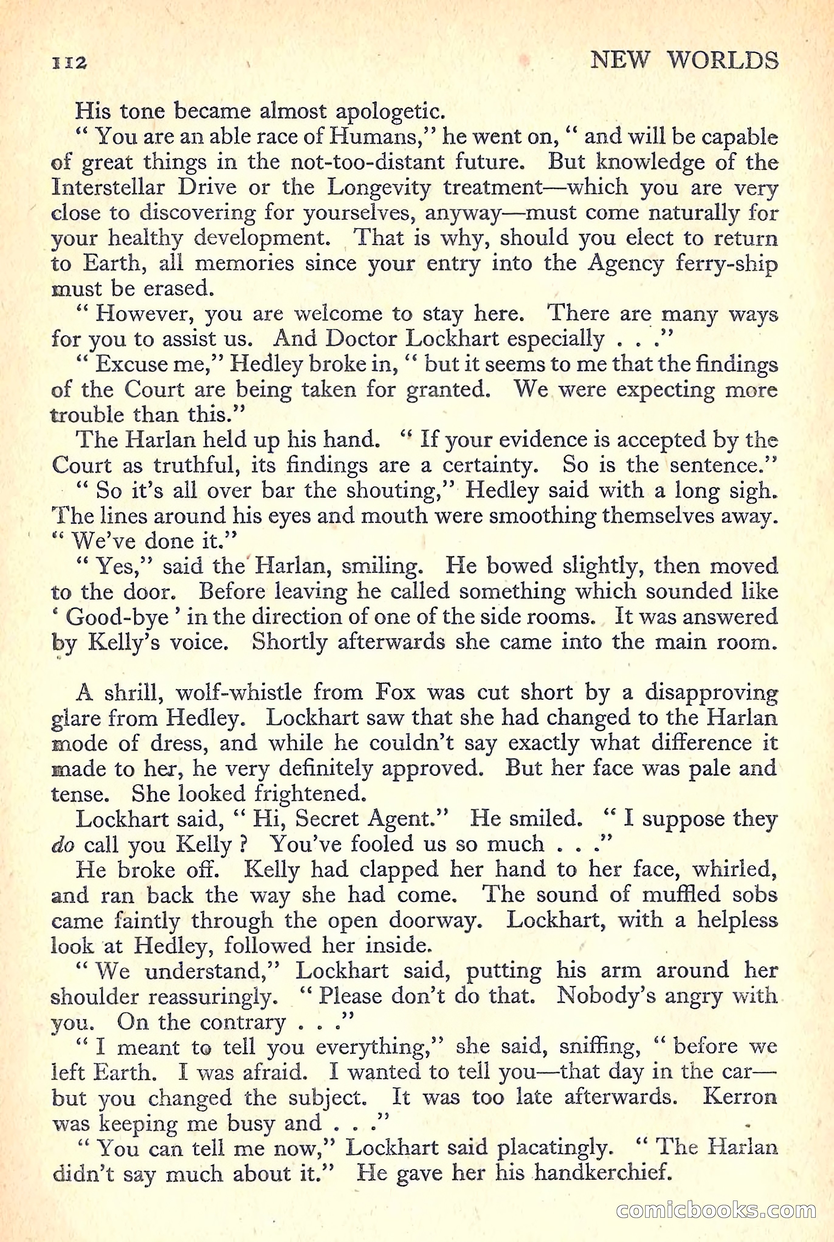 New Worlds Science Fiction No. 54 — page 114 of 132