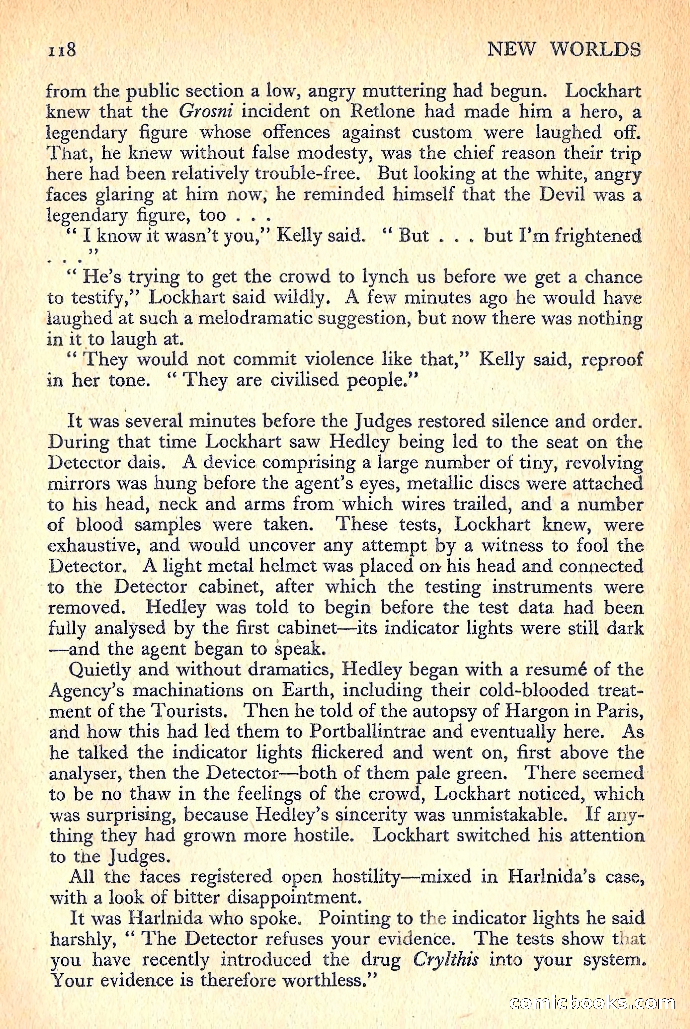 New Worlds Science Fiction No. 54 — page 120 of 132