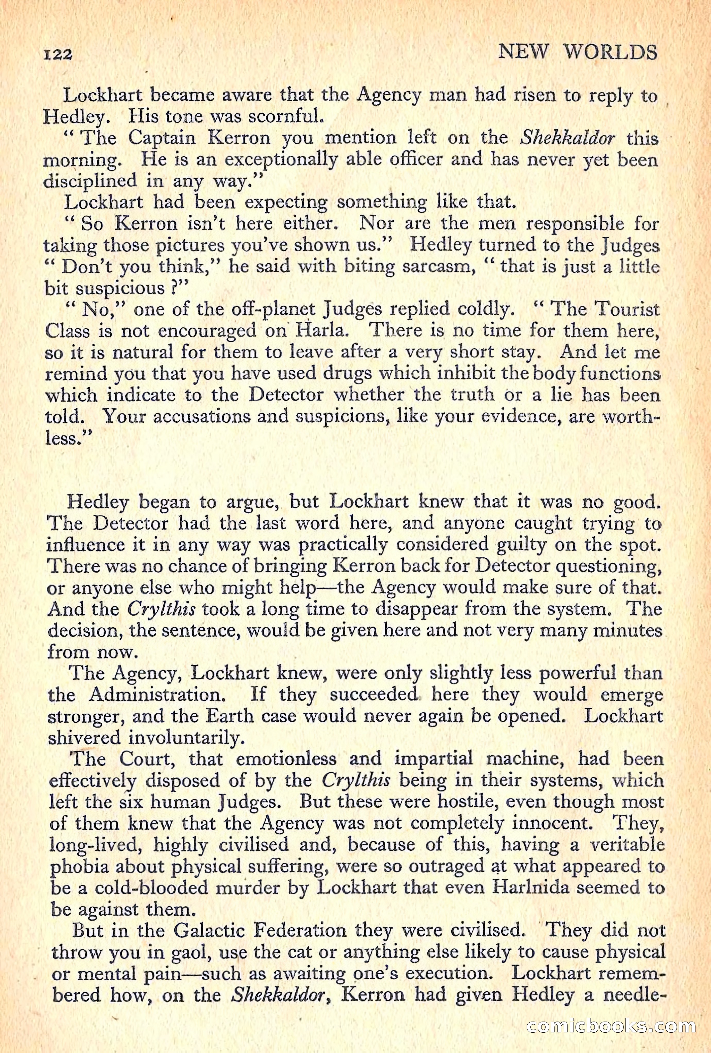 New Worlds Science Fiction No. 54 — page 124 of 132