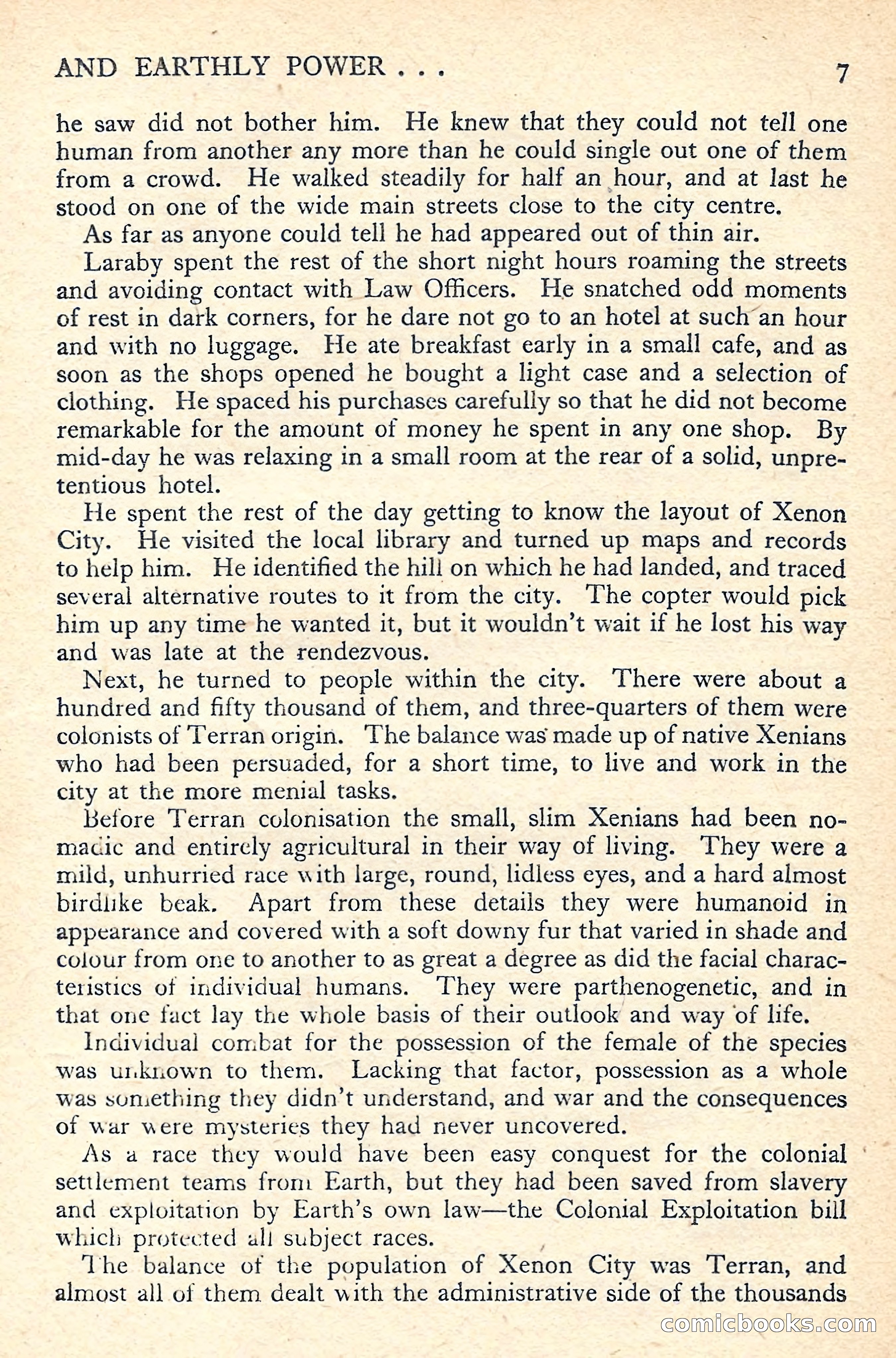 New Worlds Science Fiction No. 55 — page 9 of 132