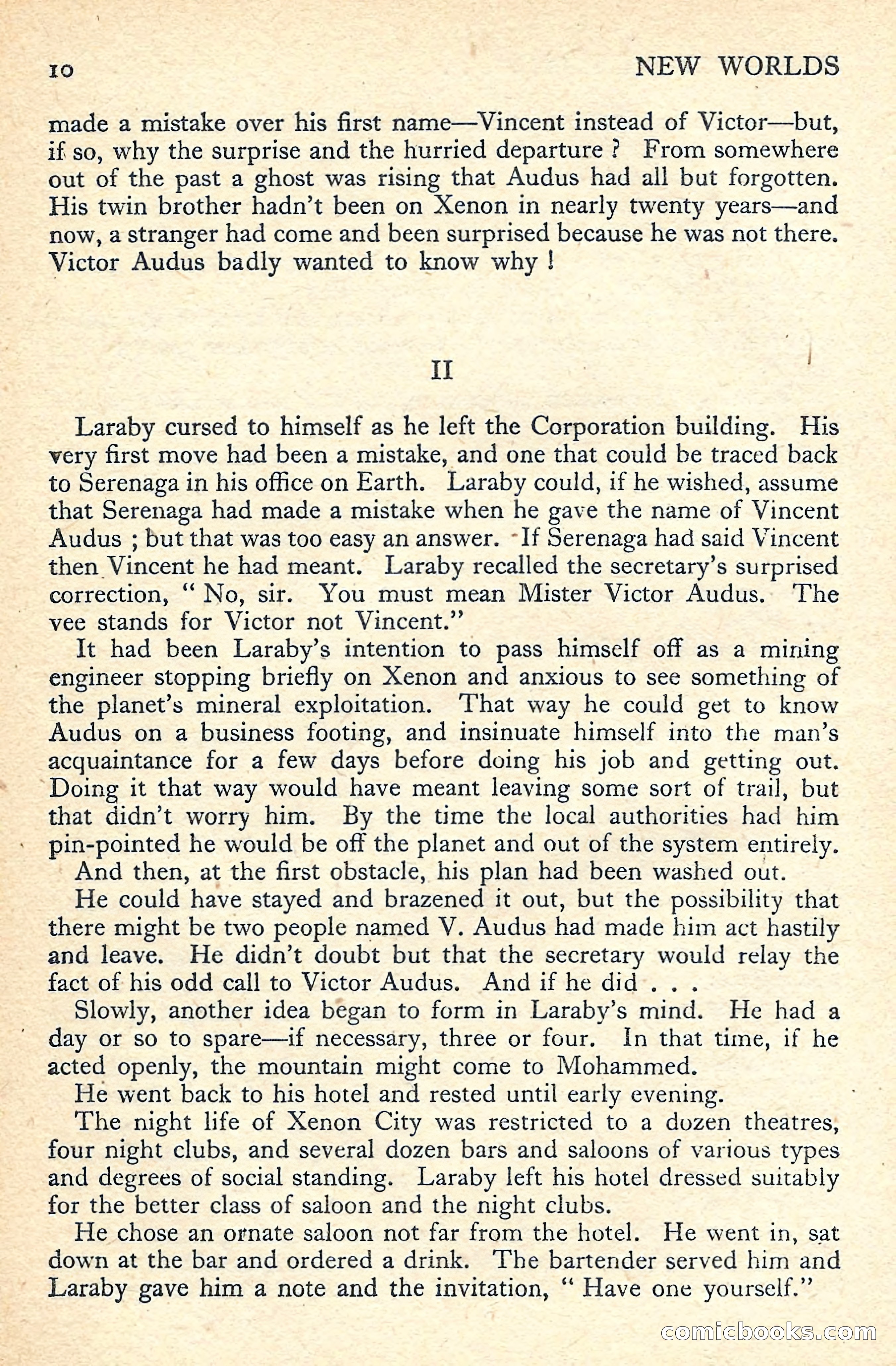 New Worlds Science Fiction No. 55 — page 12 of 132