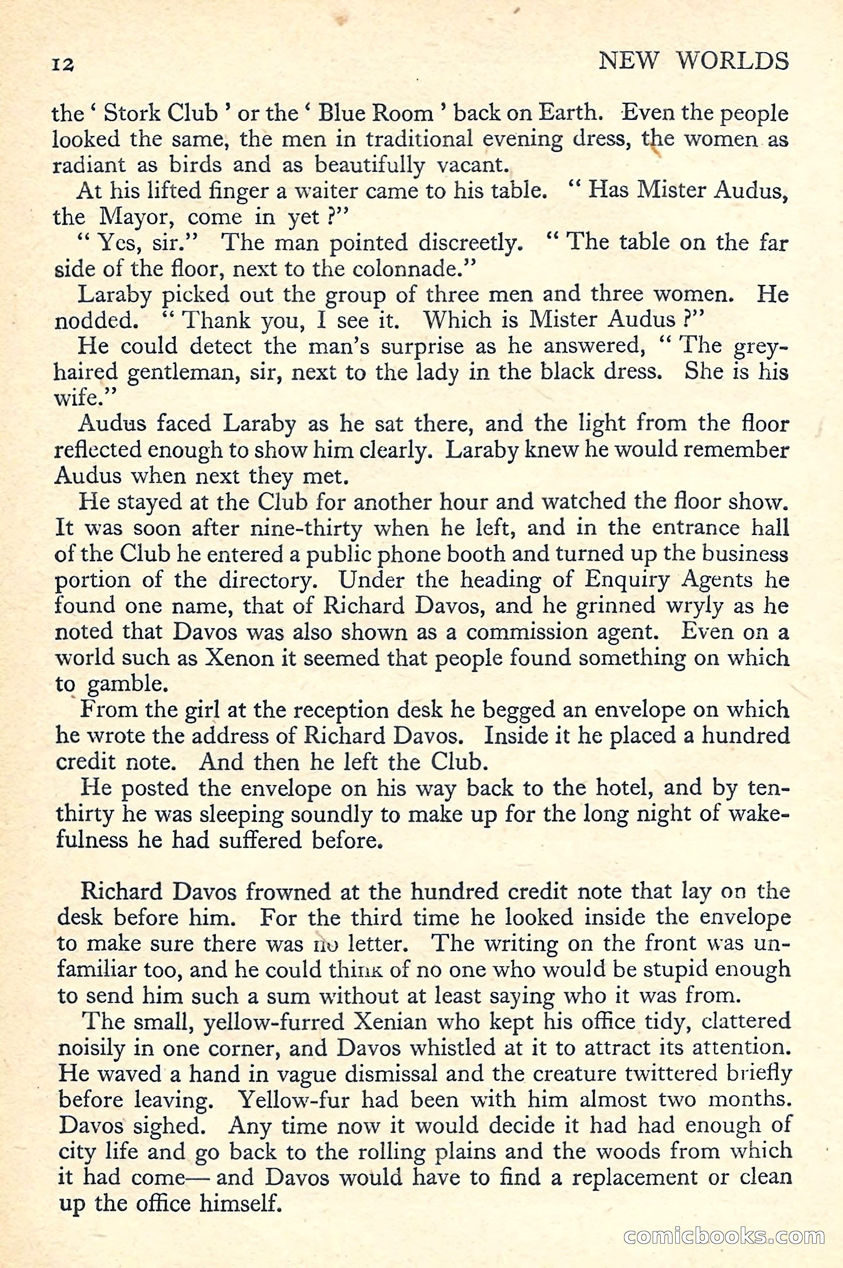 New Worlds Science Fiction No. 55 — page 14 of 132