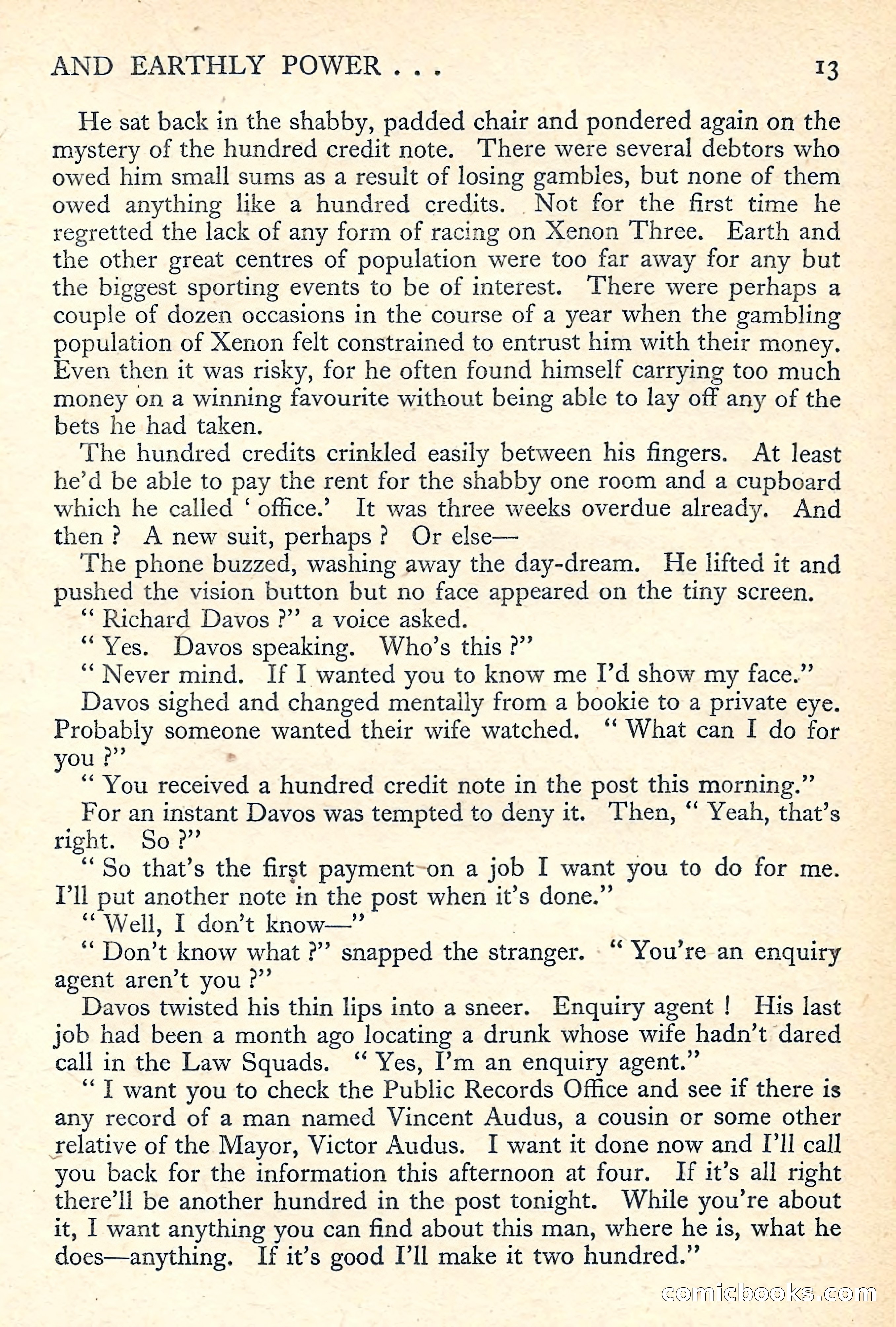 New Worlds Science Fiction No. 55 — page 15 of 132