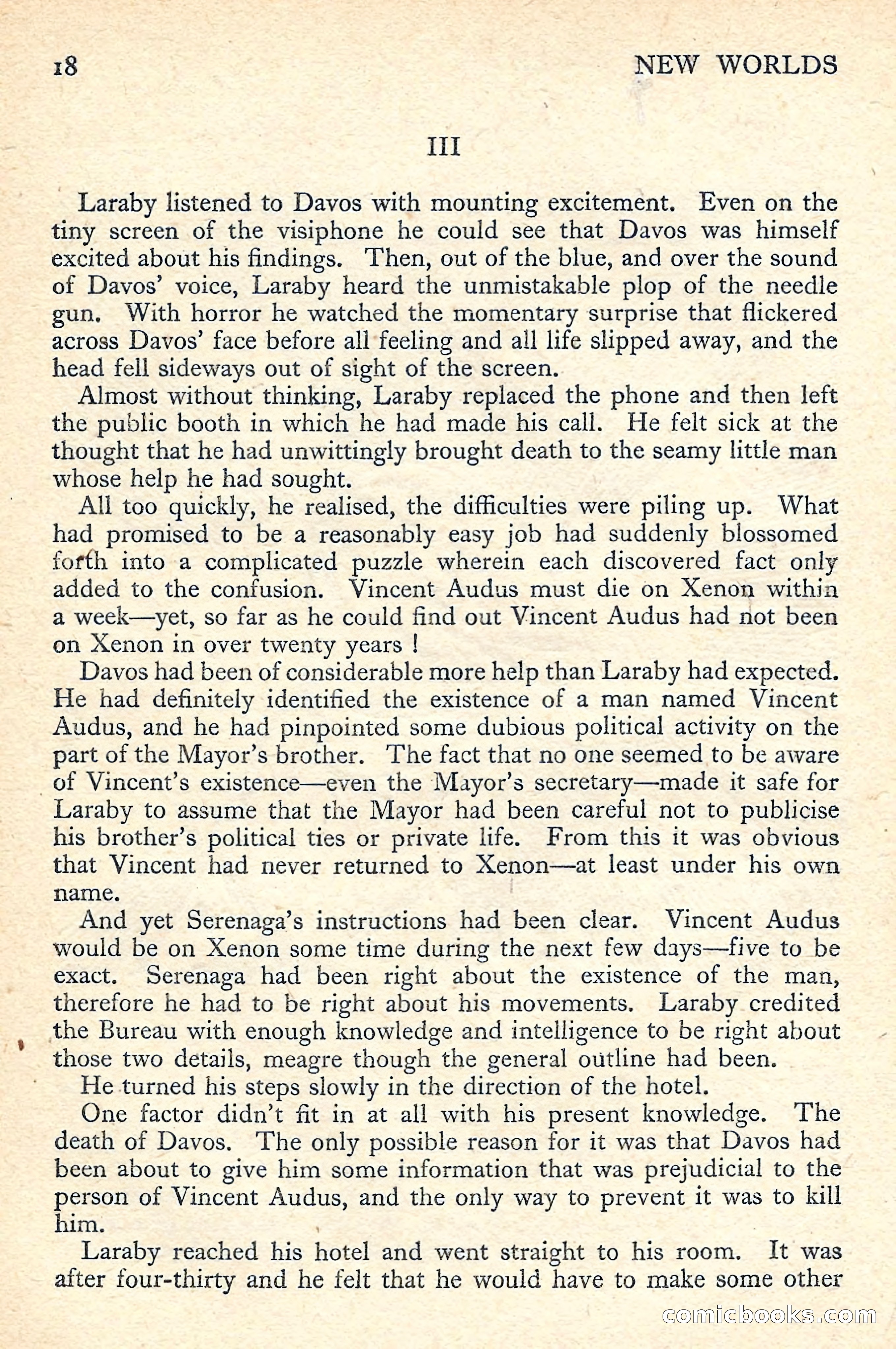 New Worlds Science Fiction No. 55 — page 20 of 132