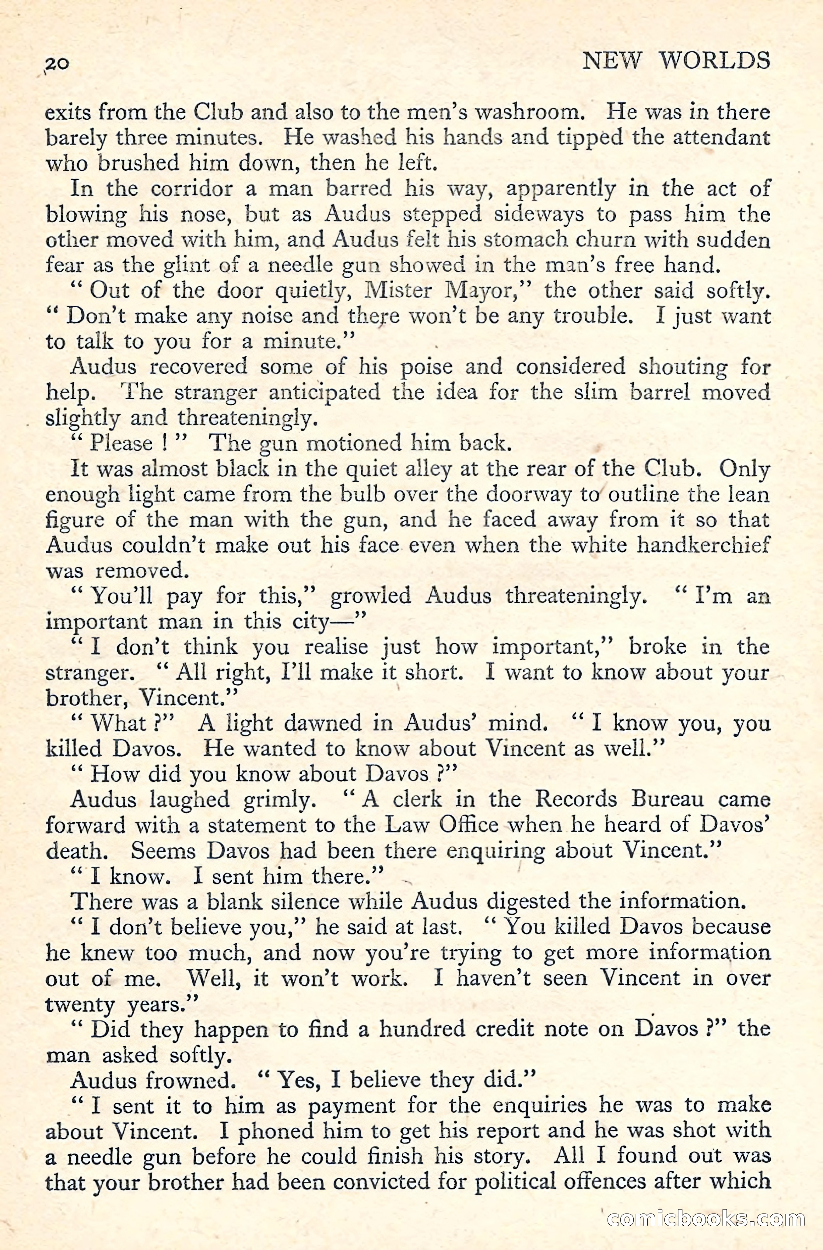 New Worlds Science Fiction No. 55 — page 22 of 132