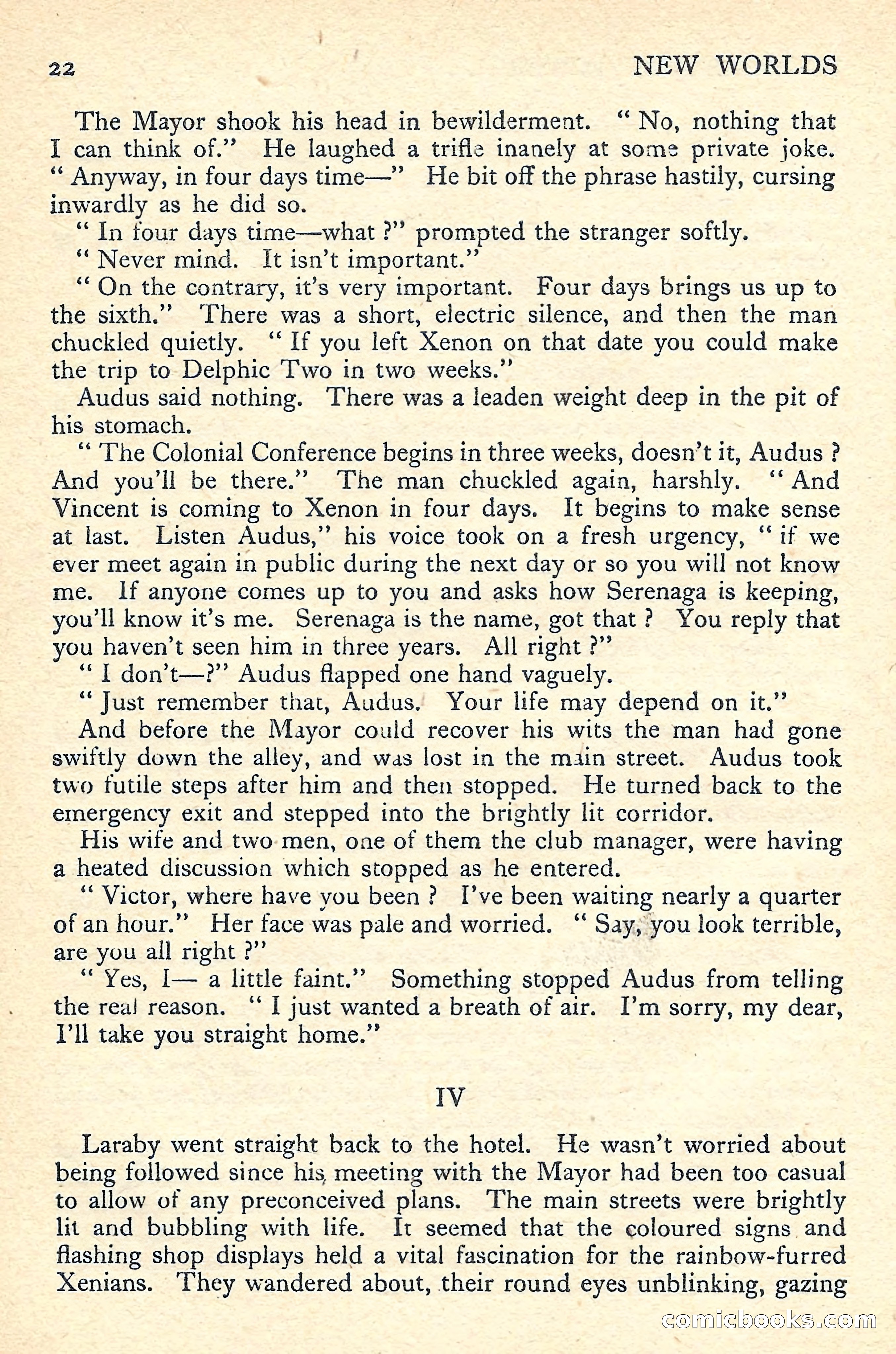 New Worlds Science Fiction No. 55 — page 24 of 132