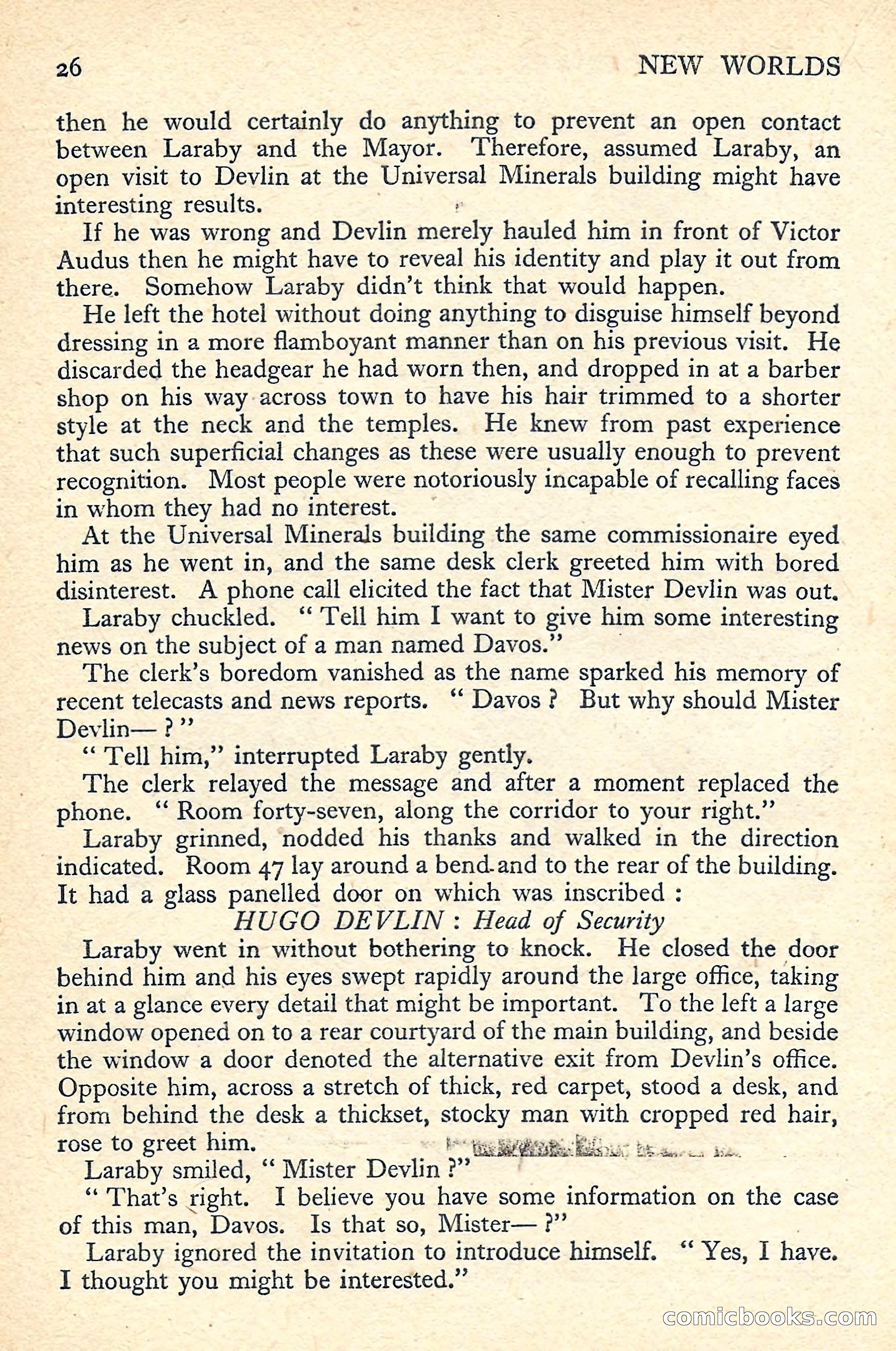 New Worlds Science Fiction No. 55 — page 28 of 132