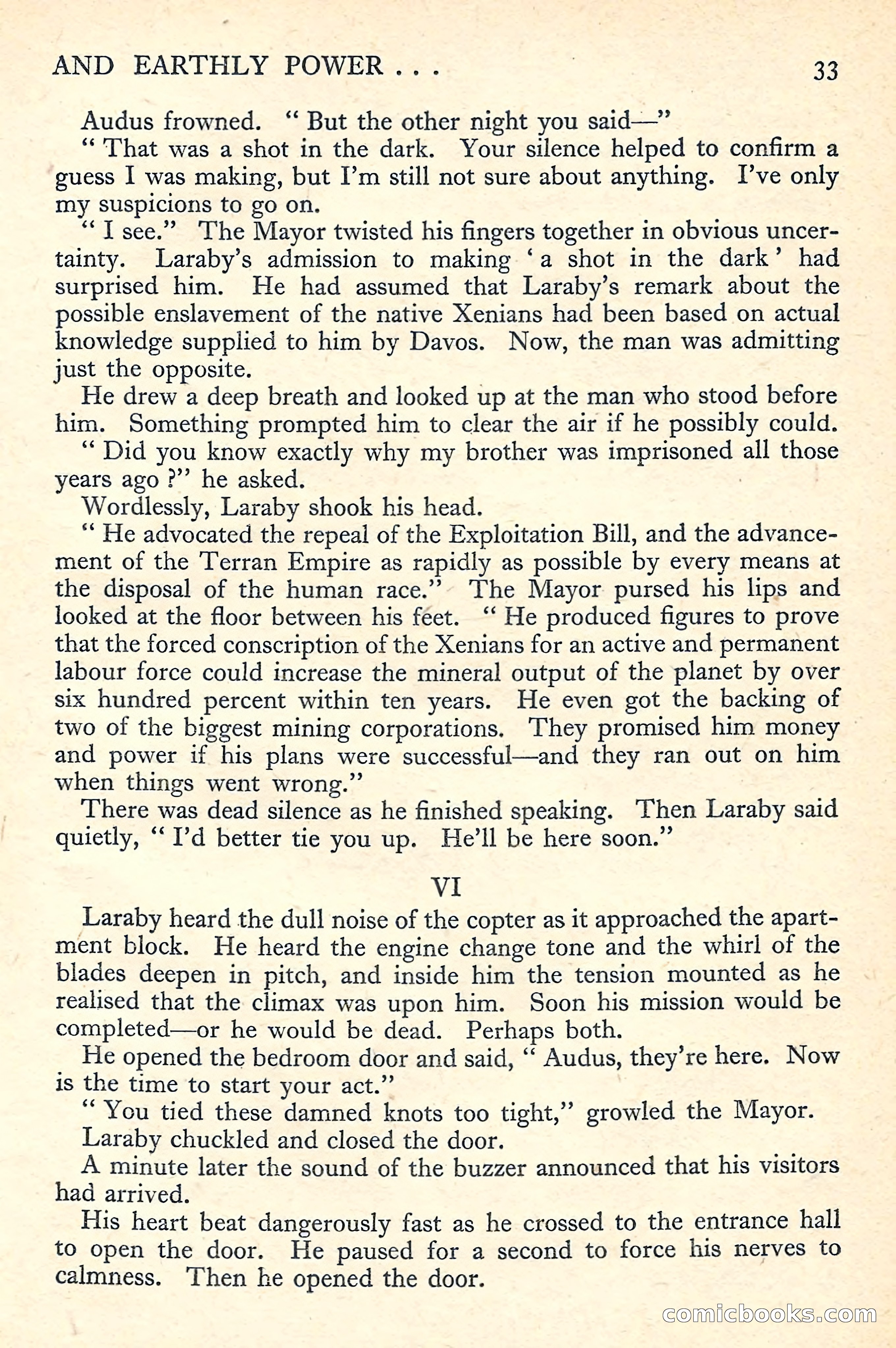 New Worlds Science Fiction No. 55 — page 35 of 132